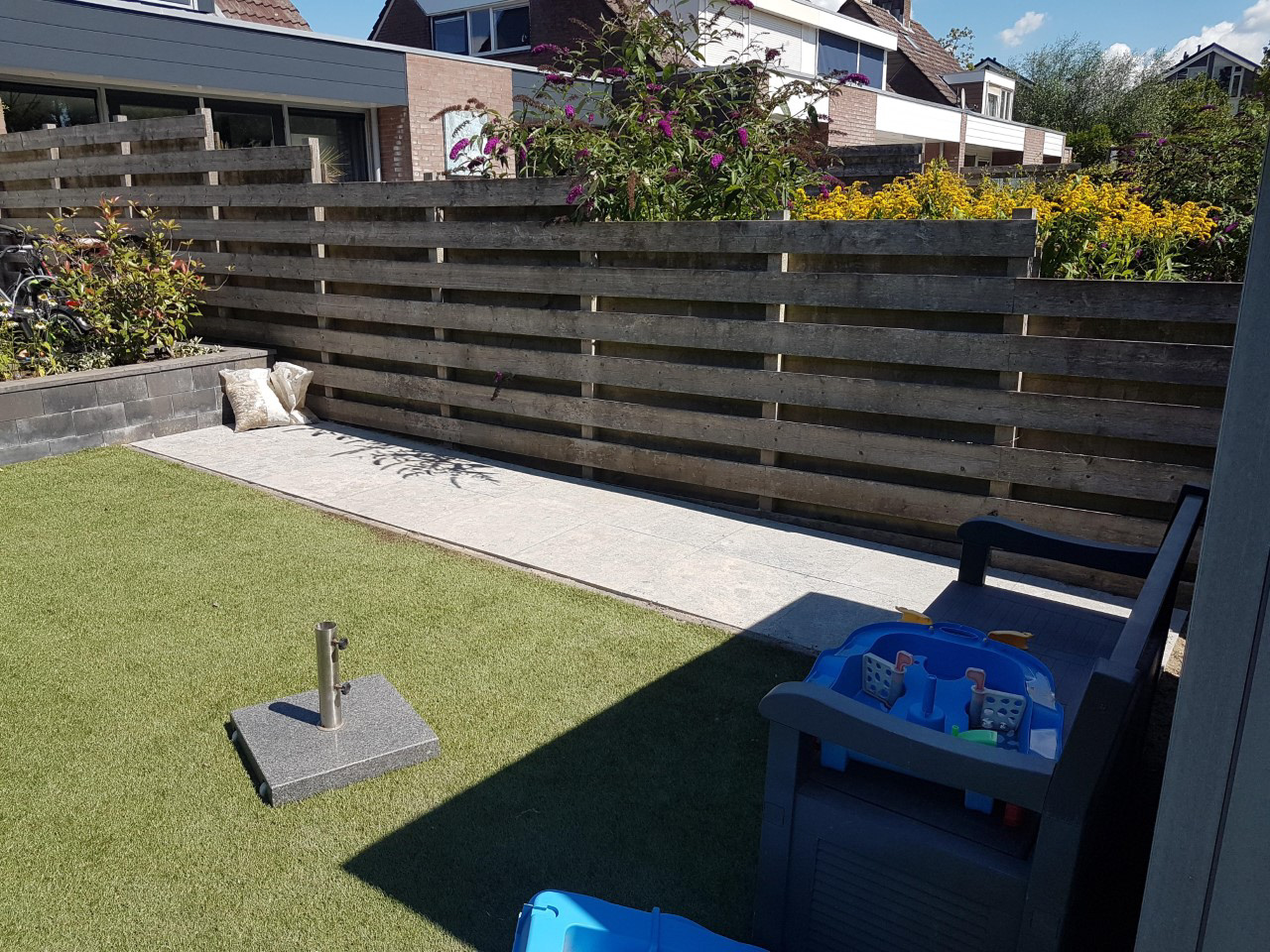 Foto 4: Eindresultaat andere border.