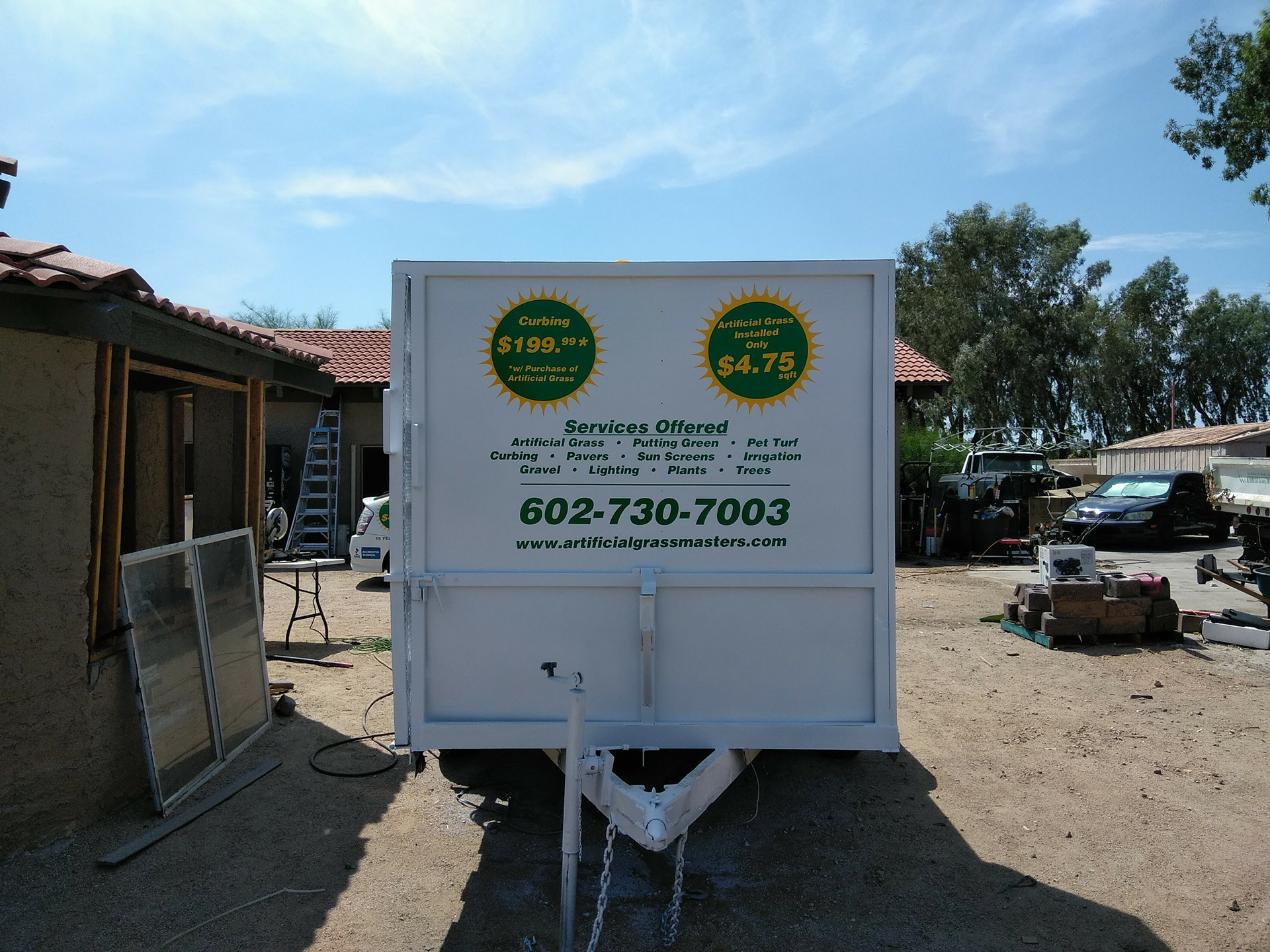 Trailer Vinyl Front