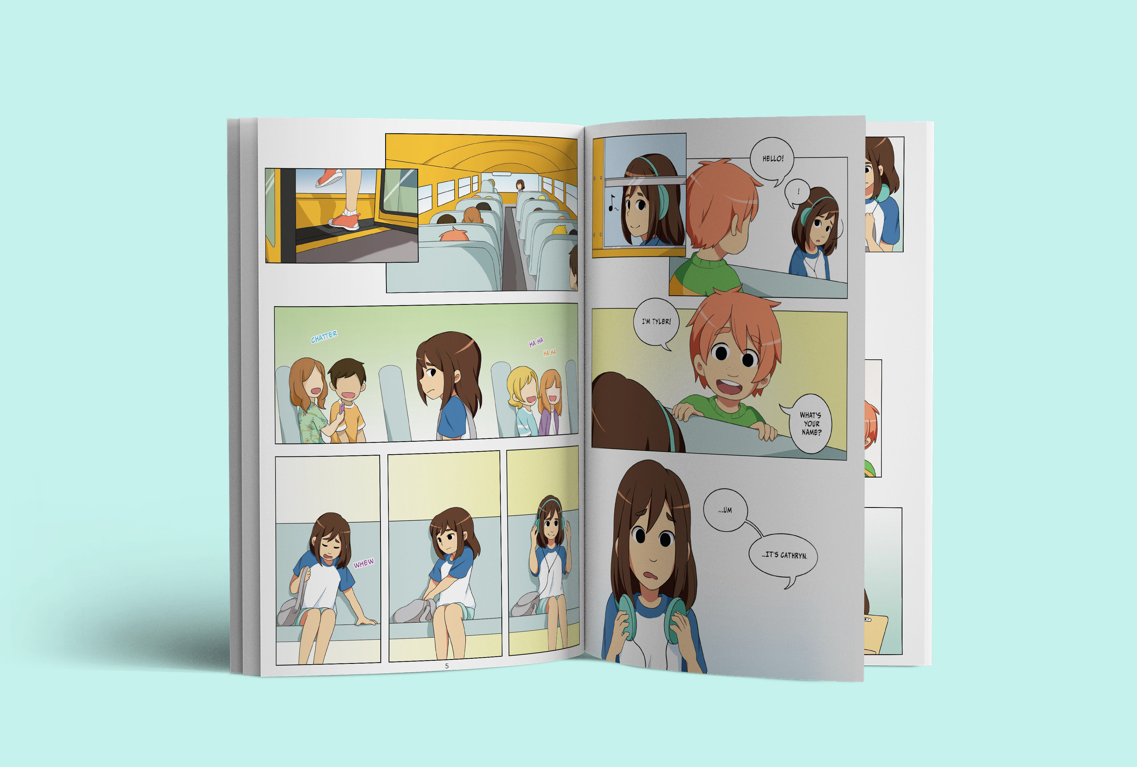 Kathleen Raymundo Comic Book Design