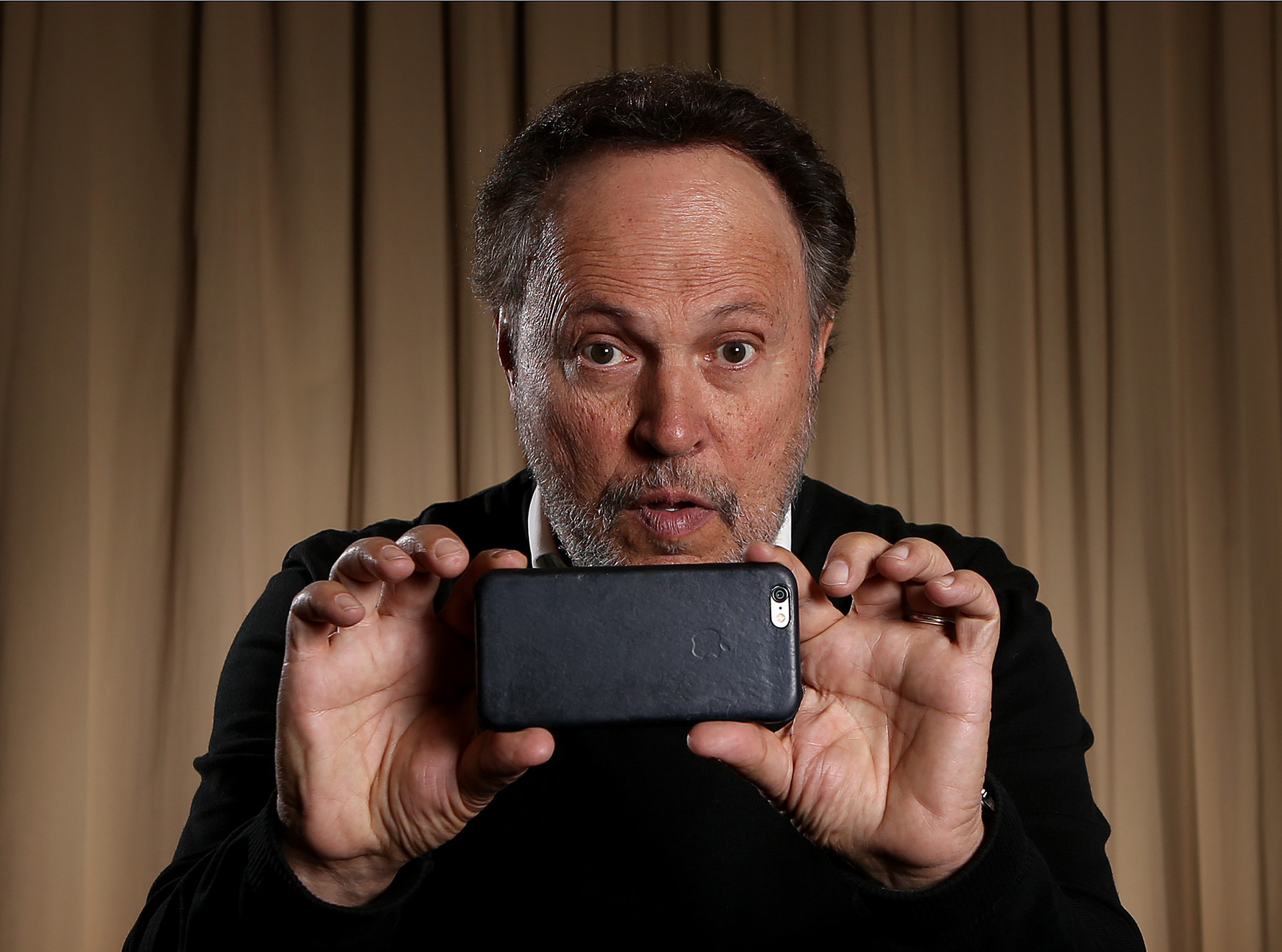 Legendary U.S. comedian Billy Crystal in Sydney to promote his upcoming tour.