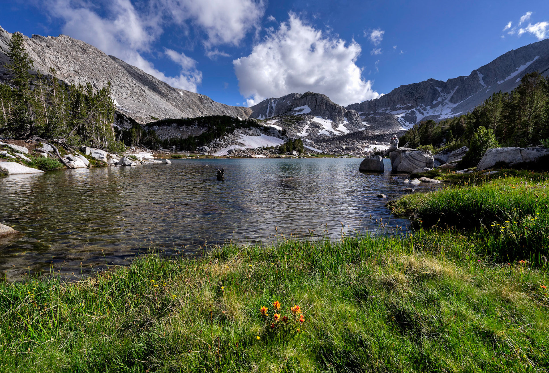 Taken on a hike at an alpine lake in The High Sierra