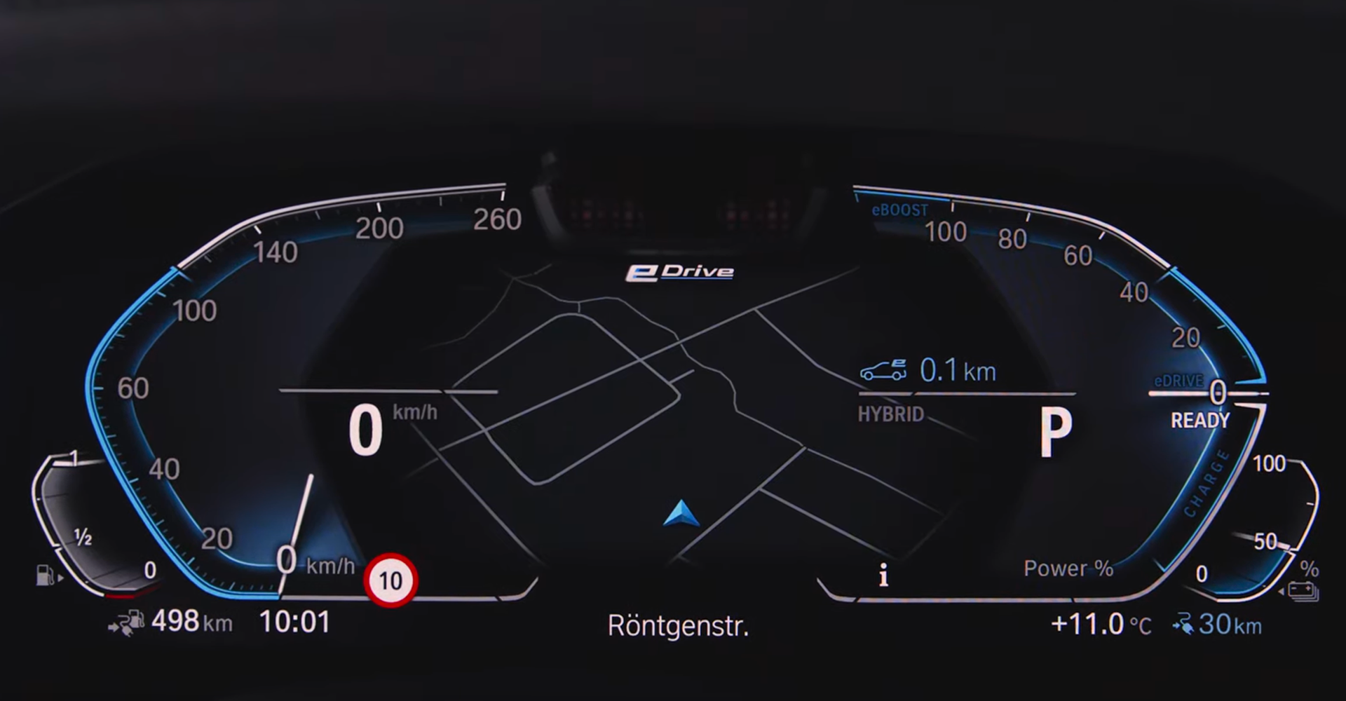 Participation: Conceptualization of the cartography and behavior of the map, as well as the concept visualization of the roadbook in the instrument cluster | source: https://youtu.be/WI-tlmuTonA