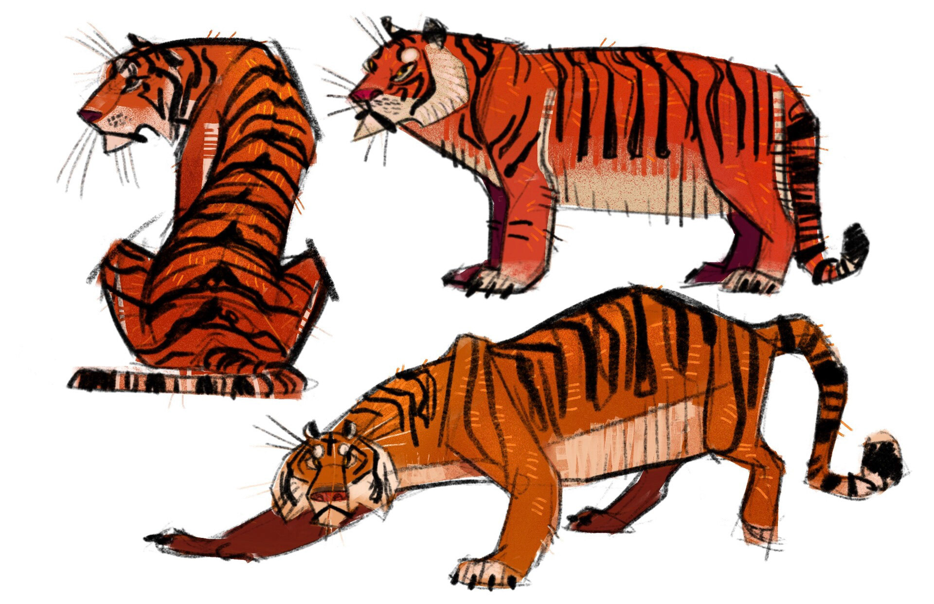 Elina Mushinskaya - Character Design