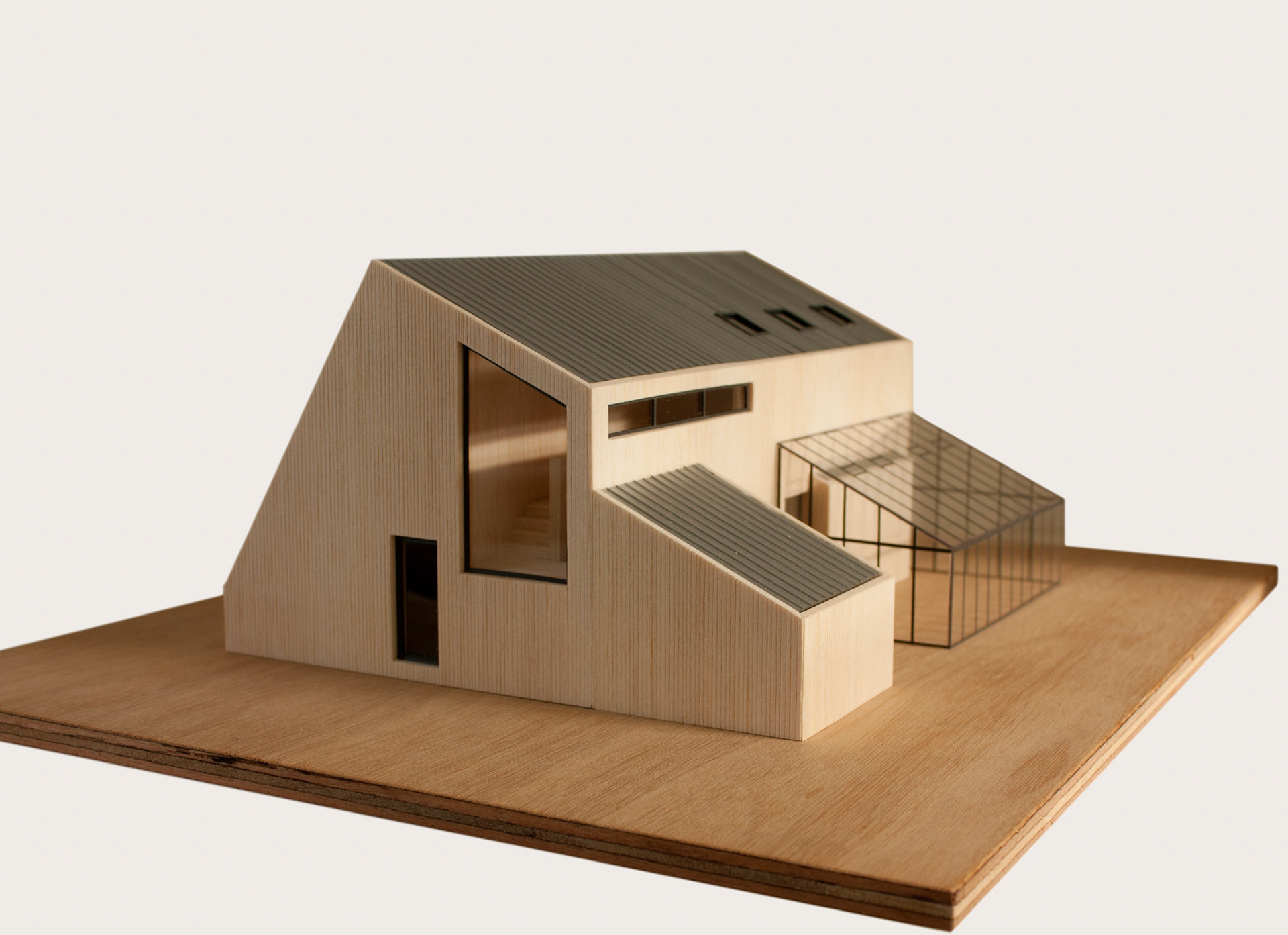 Villa Delft #model #CLT #Accoya #Tamara van Kampen