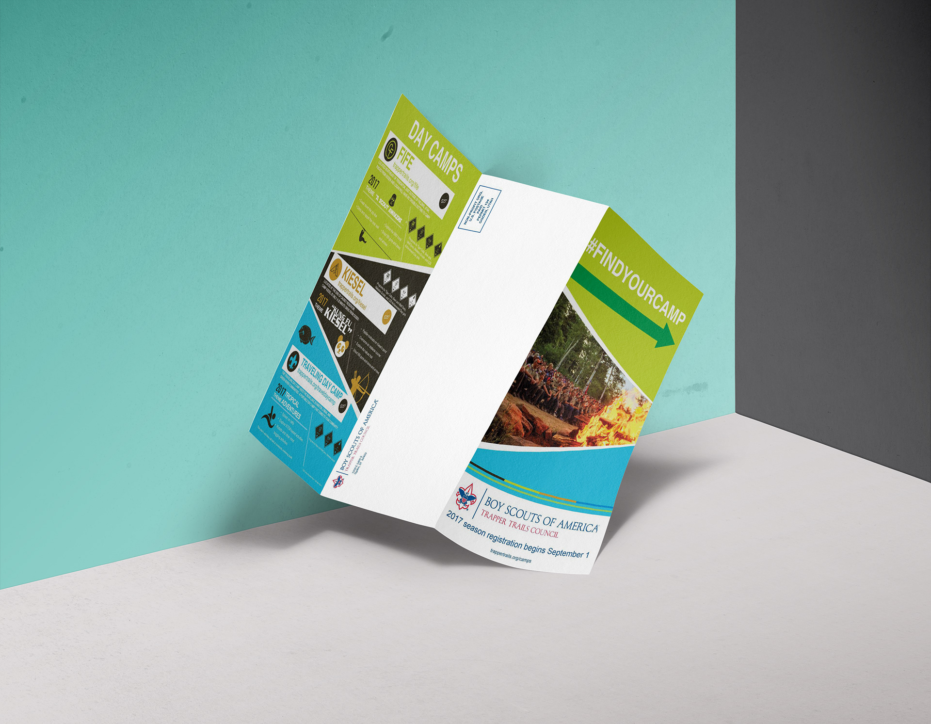 BSA Trapper Trails Council Camp Brochure 2017