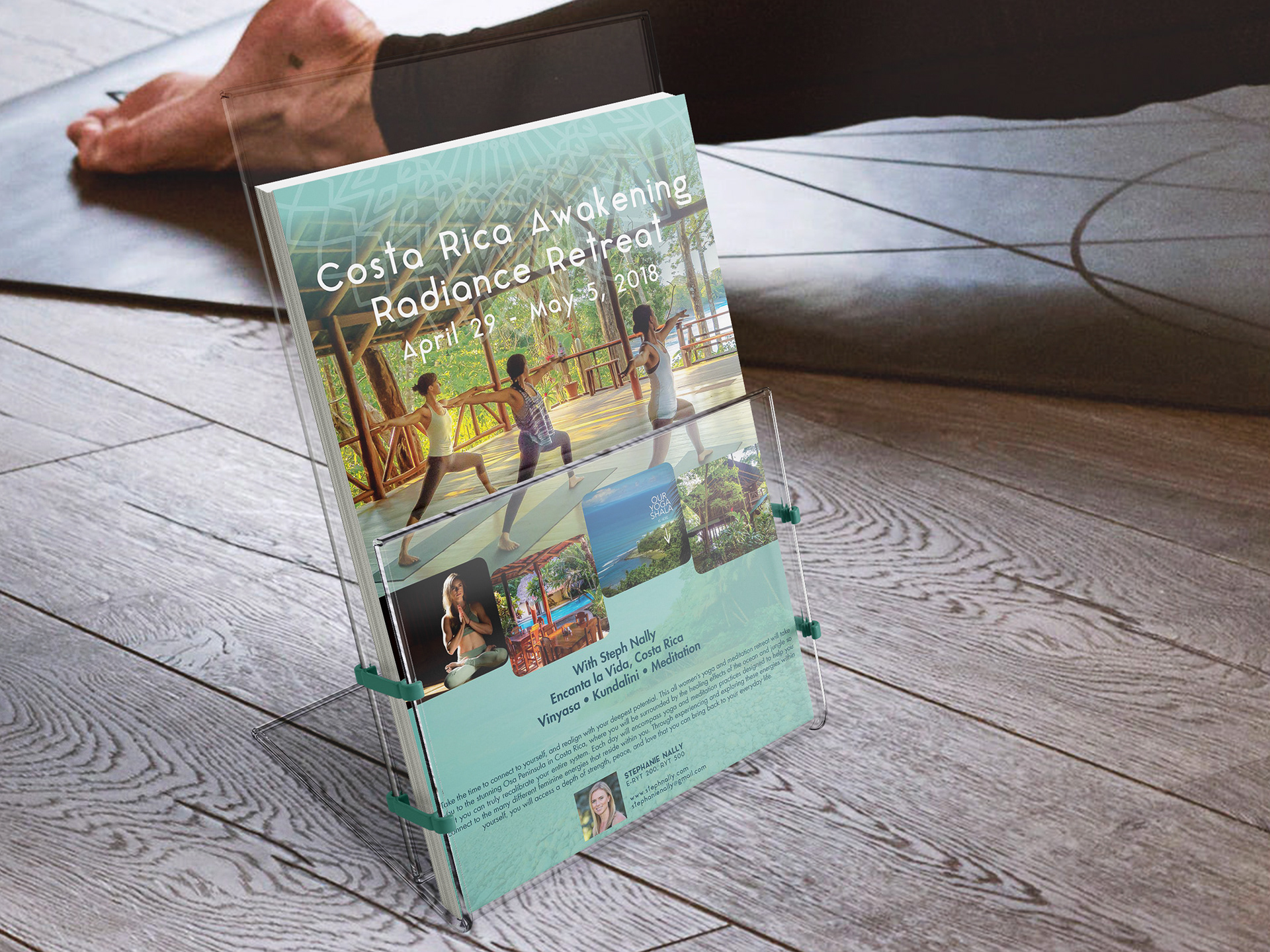 Sangha SLC Yoga Retreat Flyer