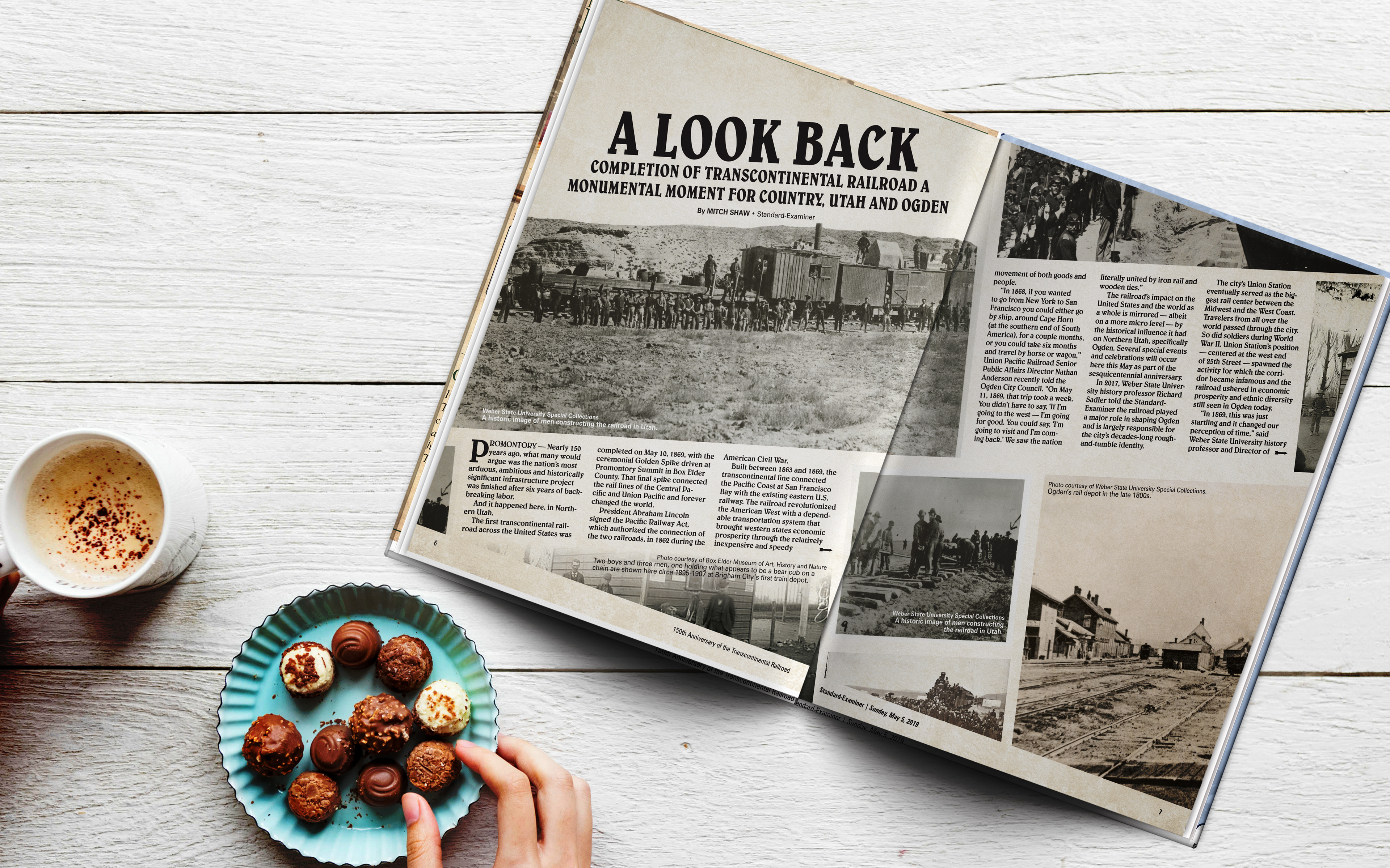 150th Anniversary of the Golden Spike Inside