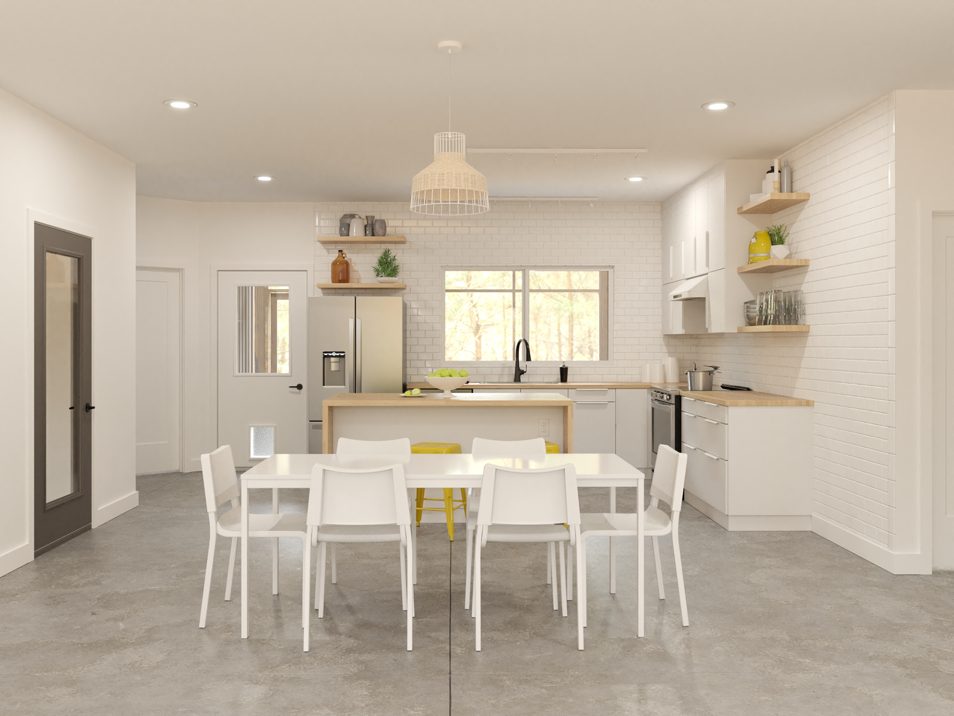 Scheme 06 - Decor above refrigerator