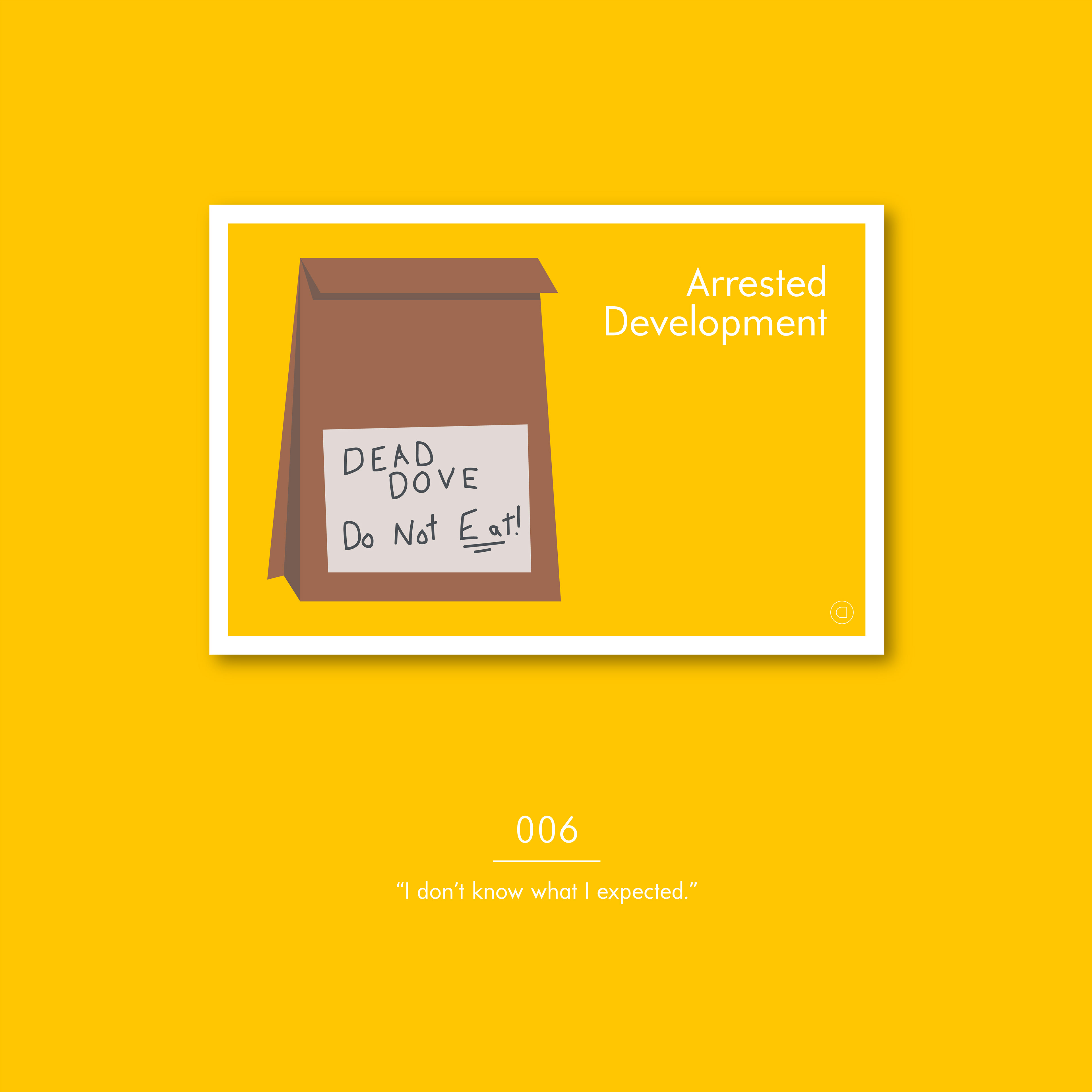 Duolccm Design Minimal Fan Art Series 003 Arrested Development Duolccm Design Minimal Fan Art Series 003 Arrested Development
