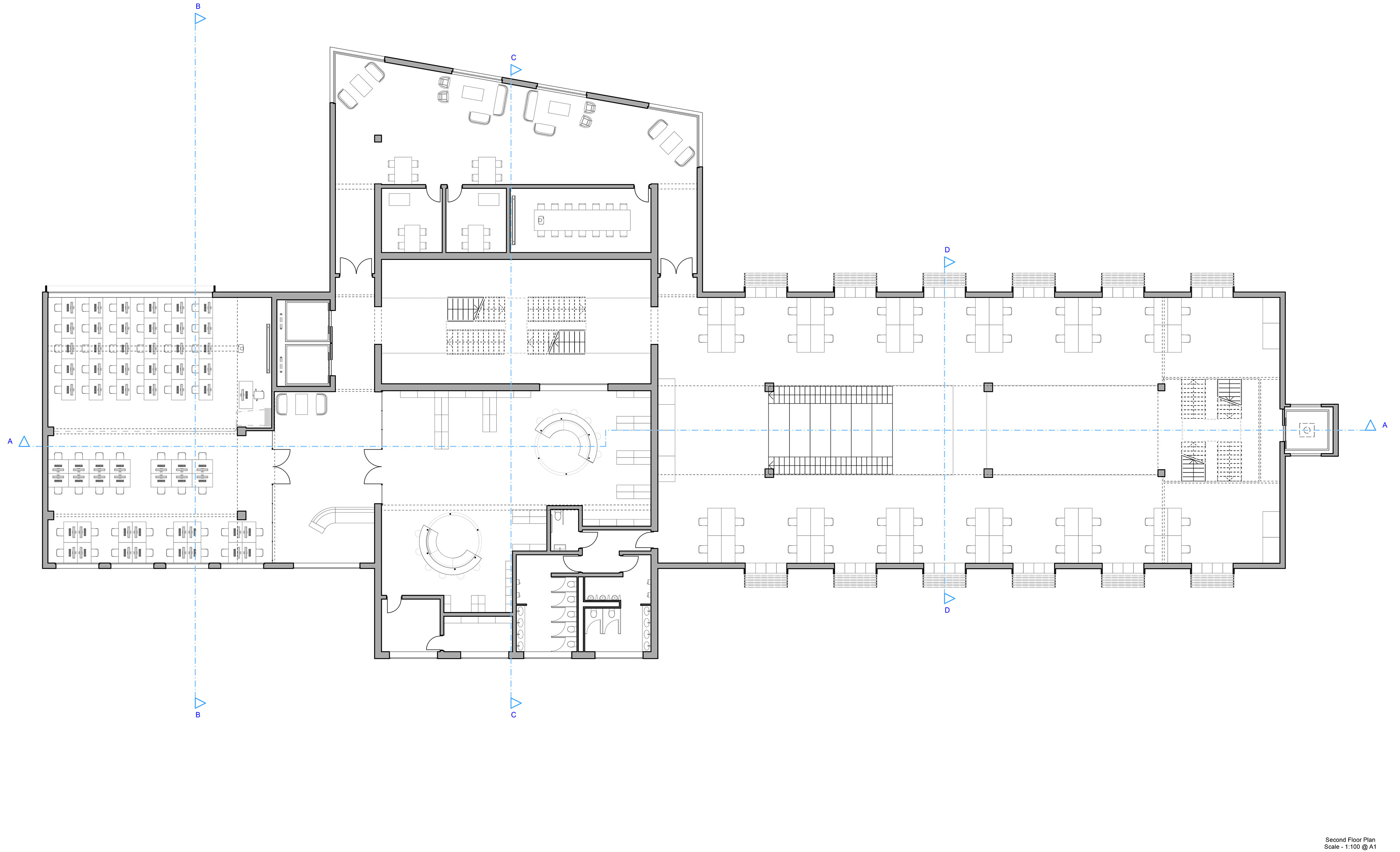Second floor plan