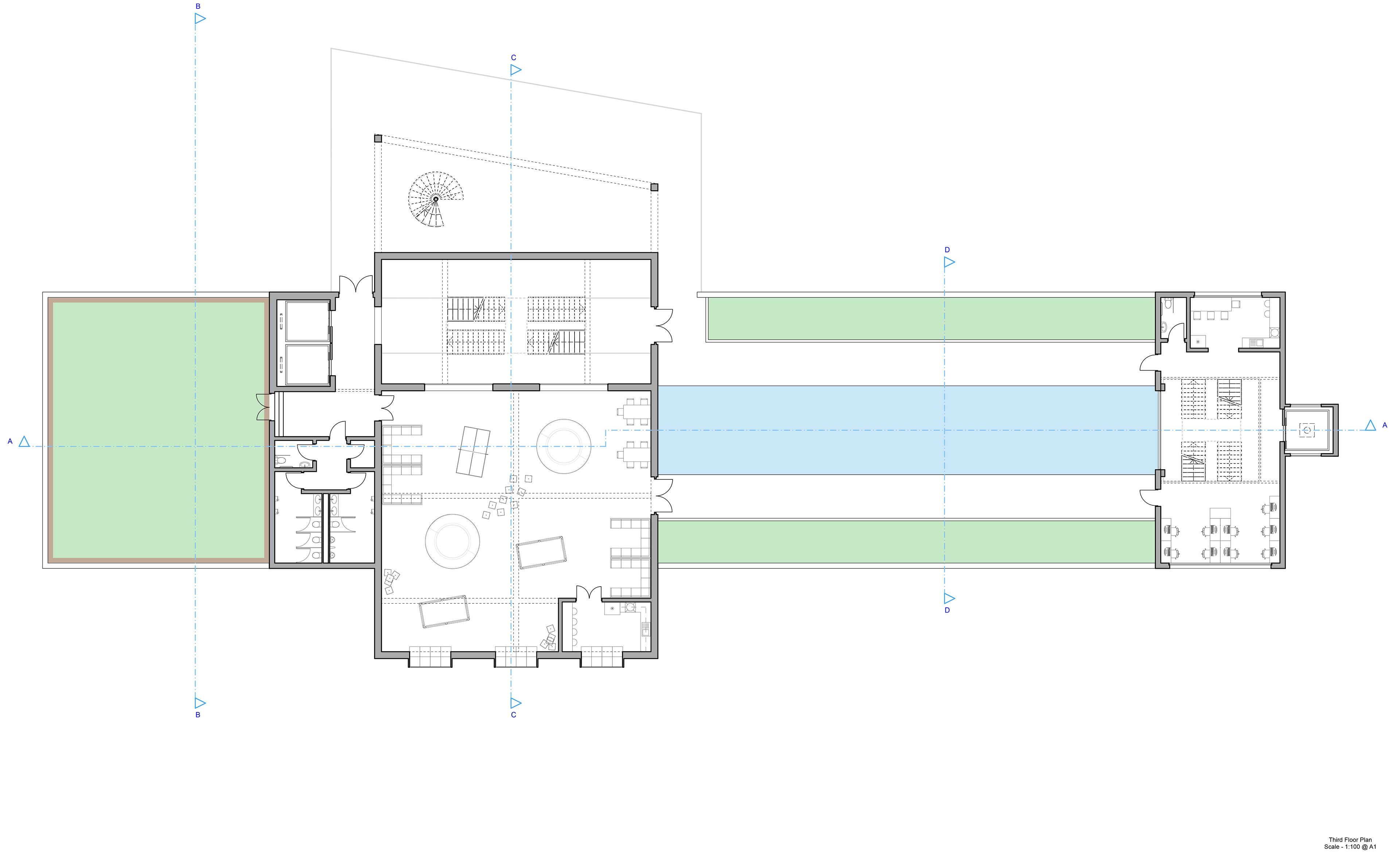 Third floor plan