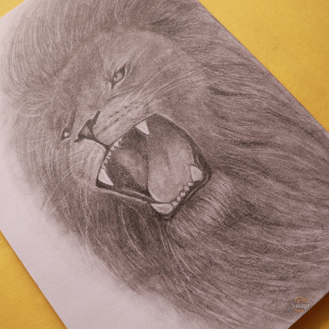 Swapnil Designer Portfolio Drawing Aslan From Narnia Gallery sculpture, drawing and painting galleries. drawing aslan from narnia