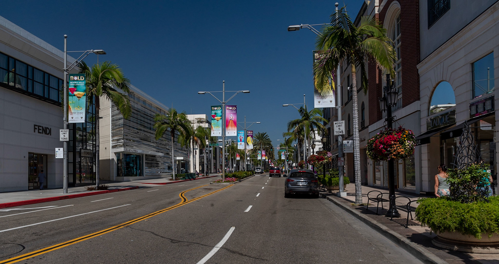 Rodeo Drive, Beverley Hills, L.A.
