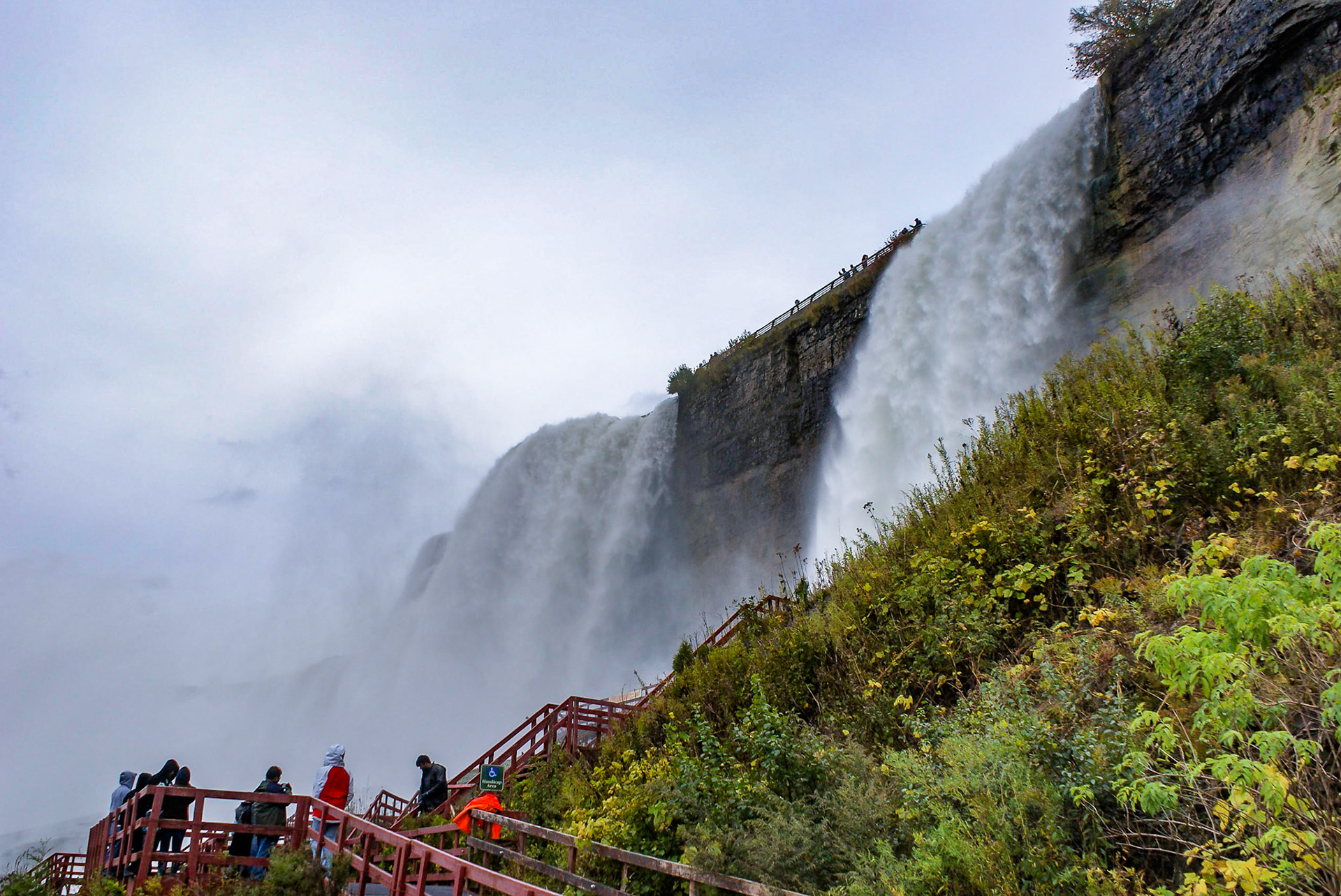 American Falls, Niagara from lower observation decks