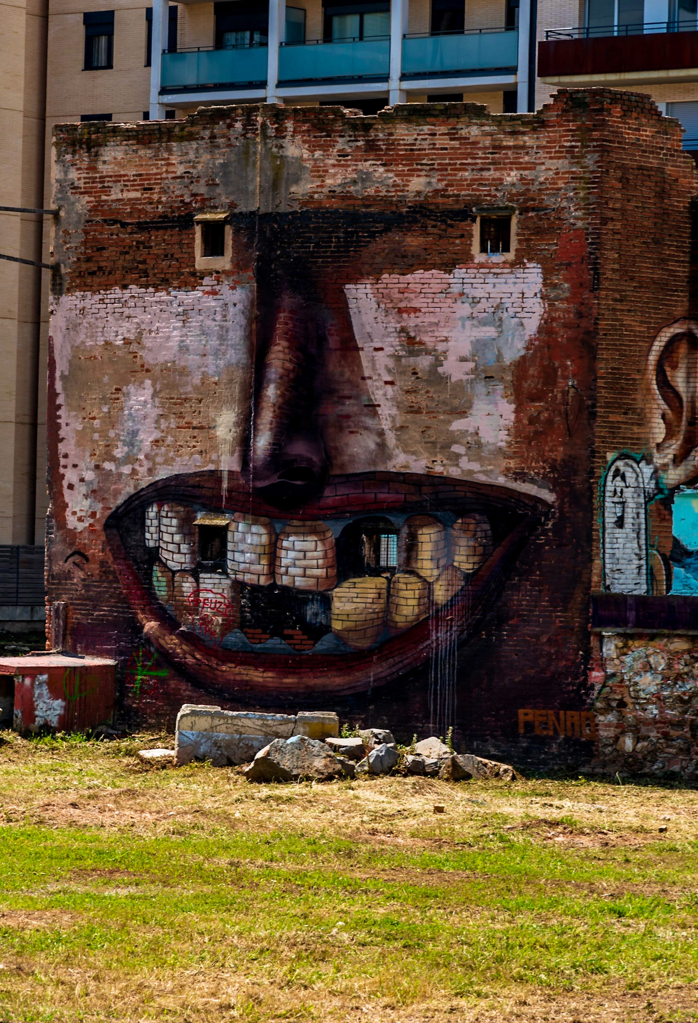 Grafiti to a new level in Barcelona