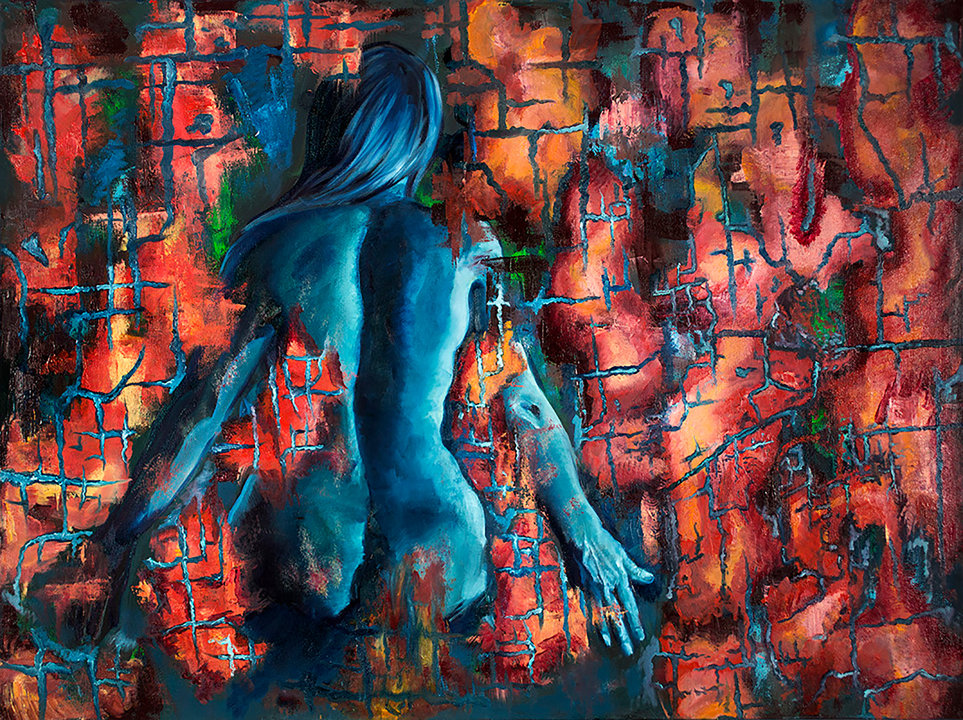 "Jules", oil on canvas