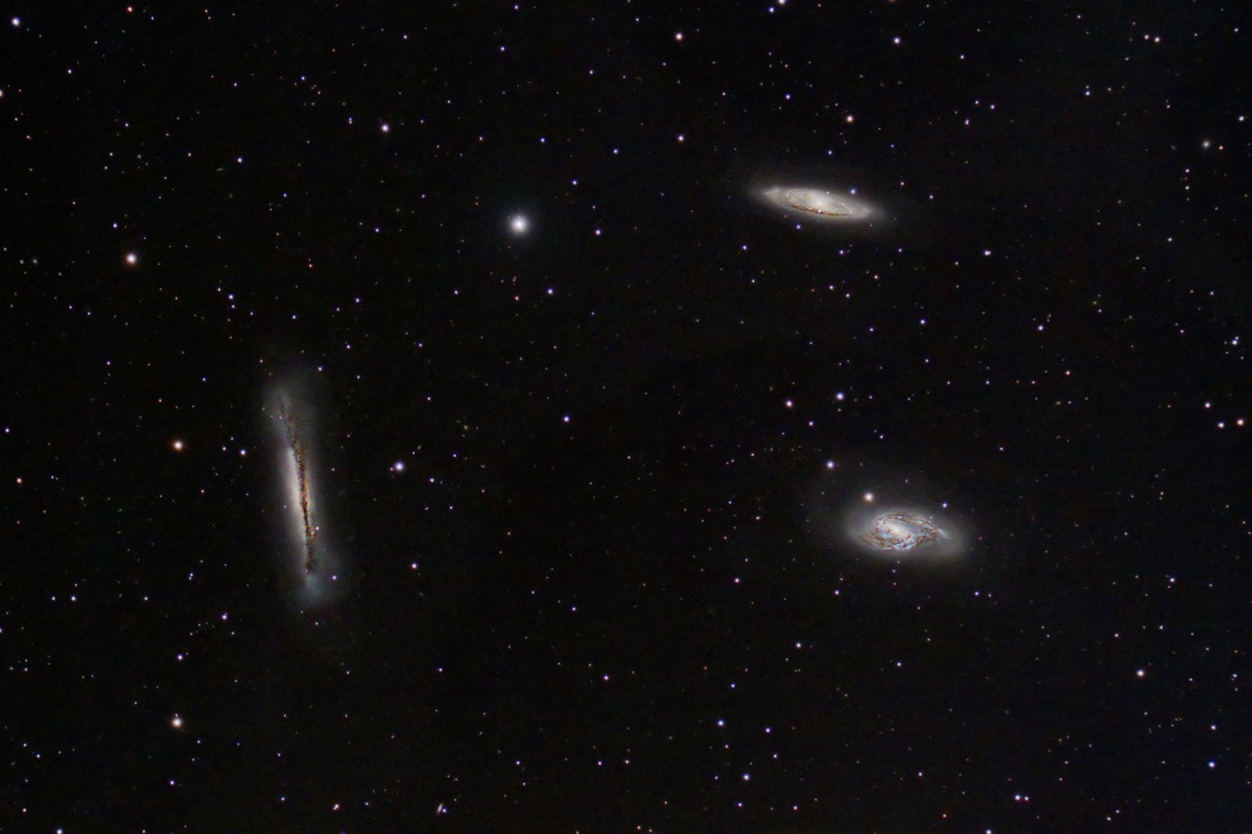 The Leo Triplet