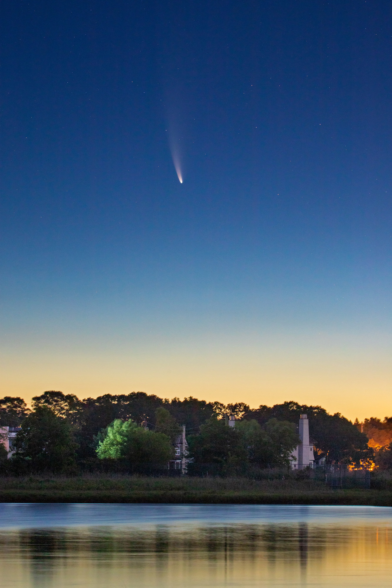 Comet Neowise Over Westport