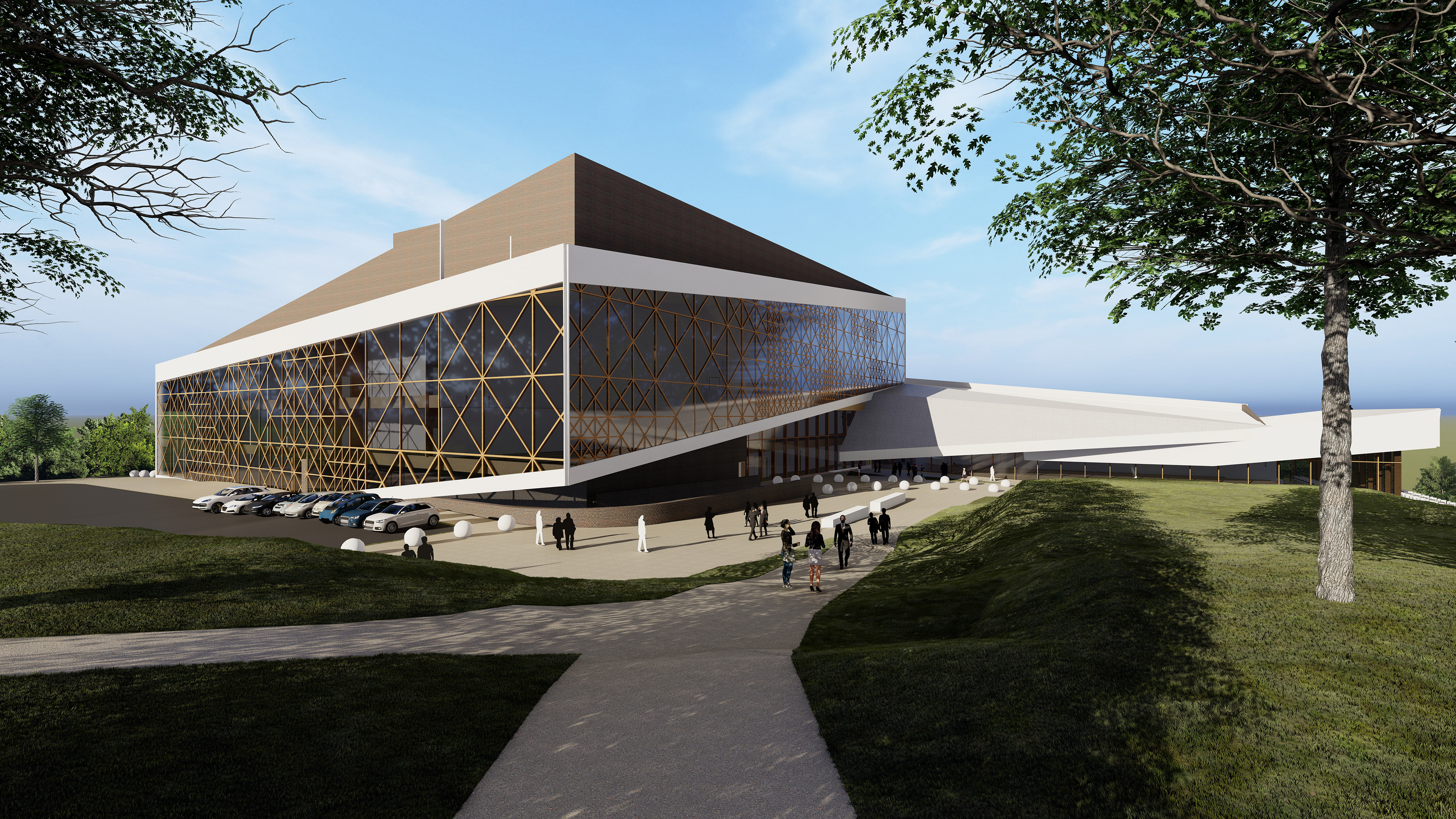 National Concert Hall  looking from South