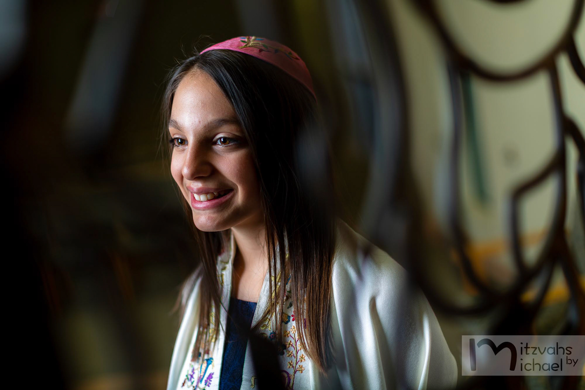 Charlotte's Bat Mitzvah rehearsal at Beth El of Bethesda on Tuesday, January 16, 2019.