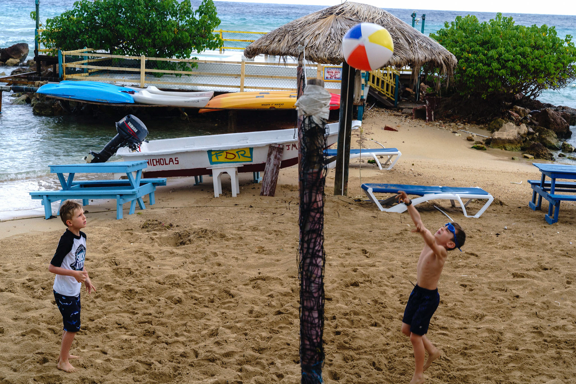 Family trip to the Franklyn D Resort in Runaway Bay, Jamaica.