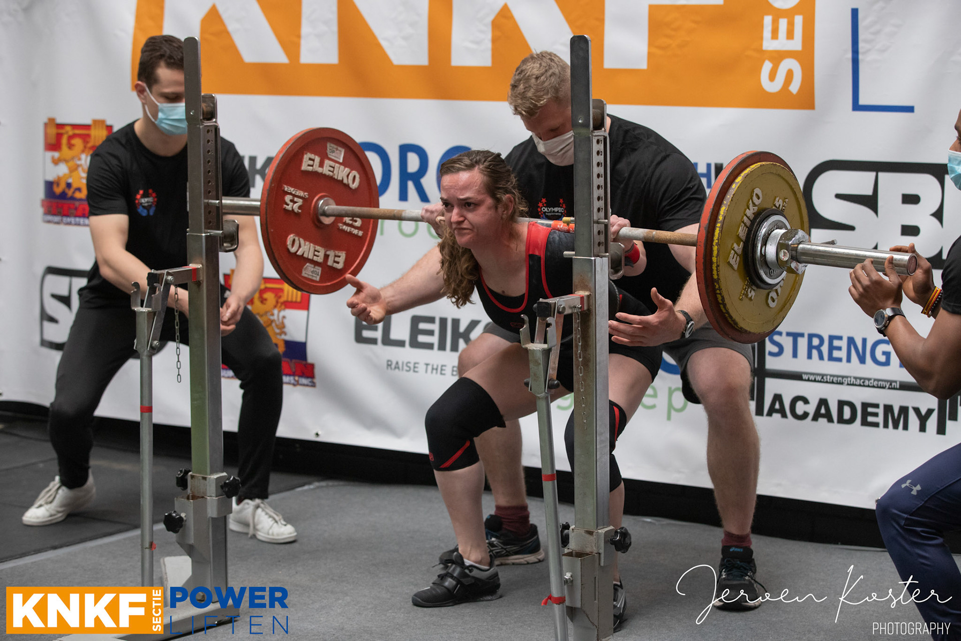 NK powerliften 2021 Dames