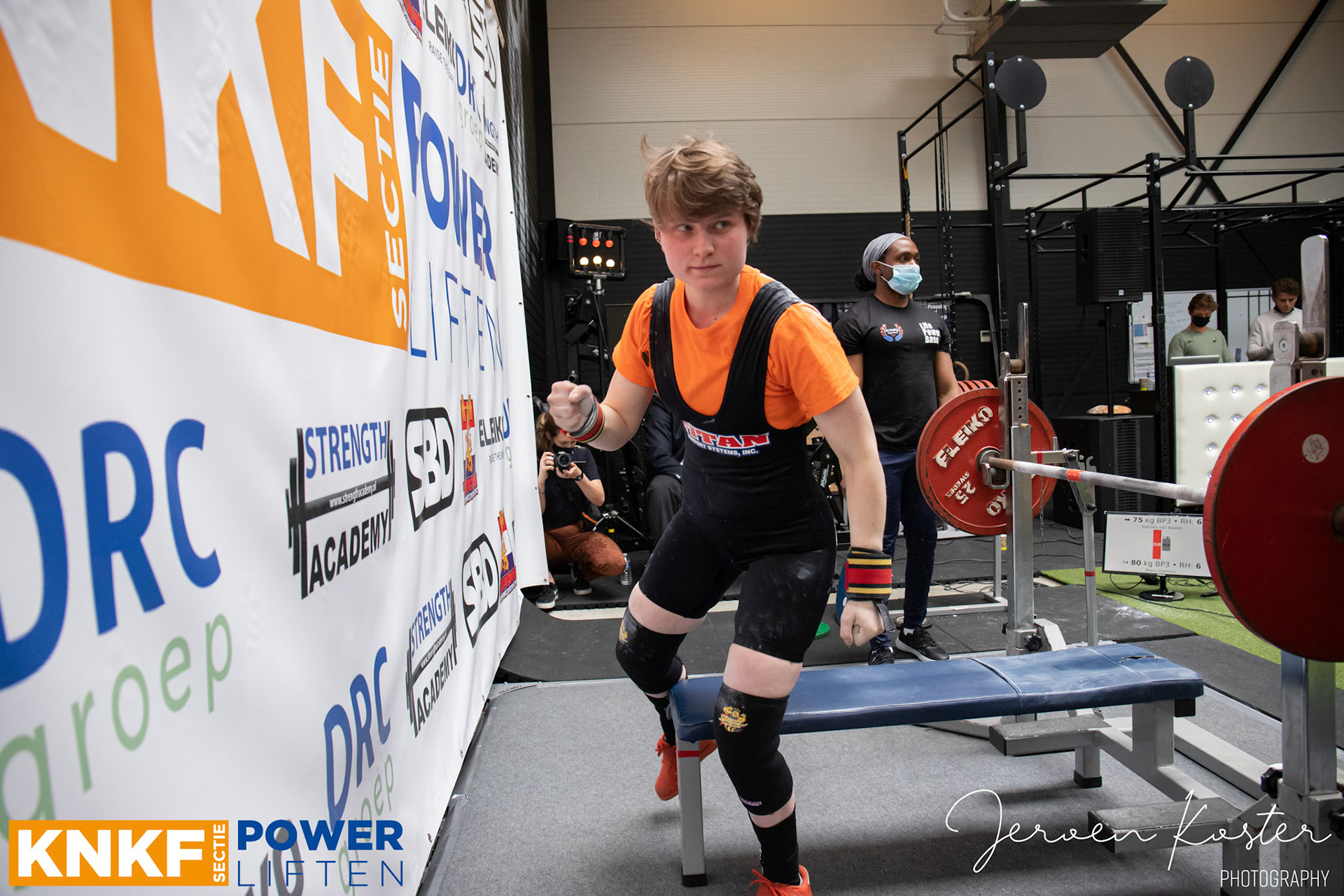 NK powerliften 2021 Dames