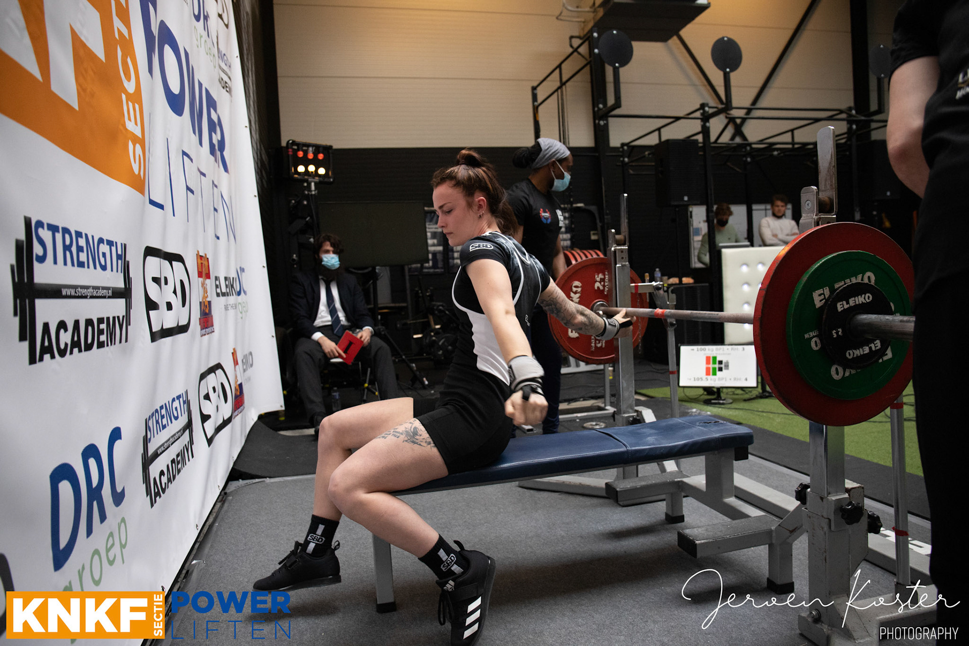 NK powerliften 2021 Dames