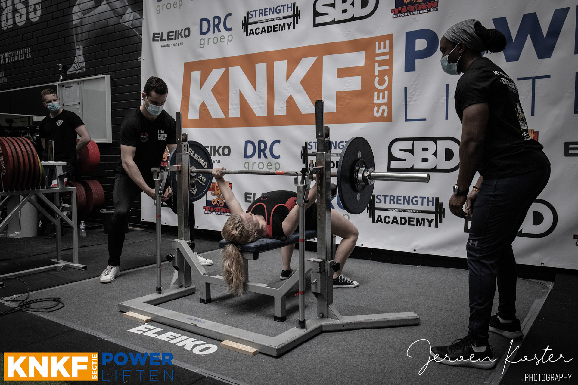 NK powerliften 2021 Dames