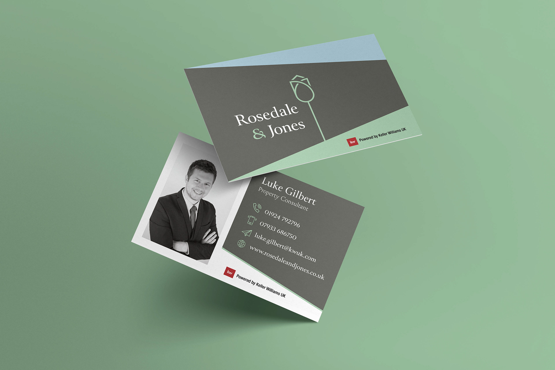 Double sided business cards