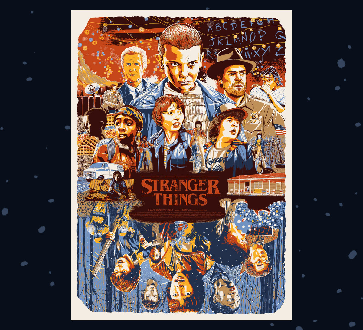 Stranger Things – Alternative Poster Serie, Gregory