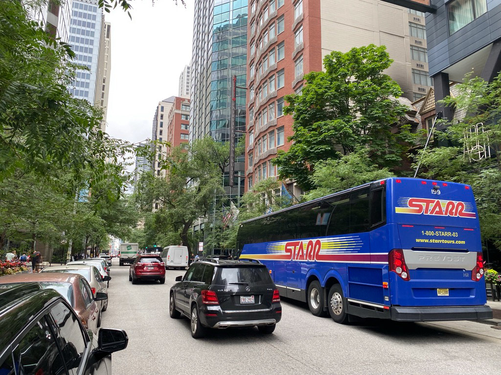 Ontario Street in Chicago