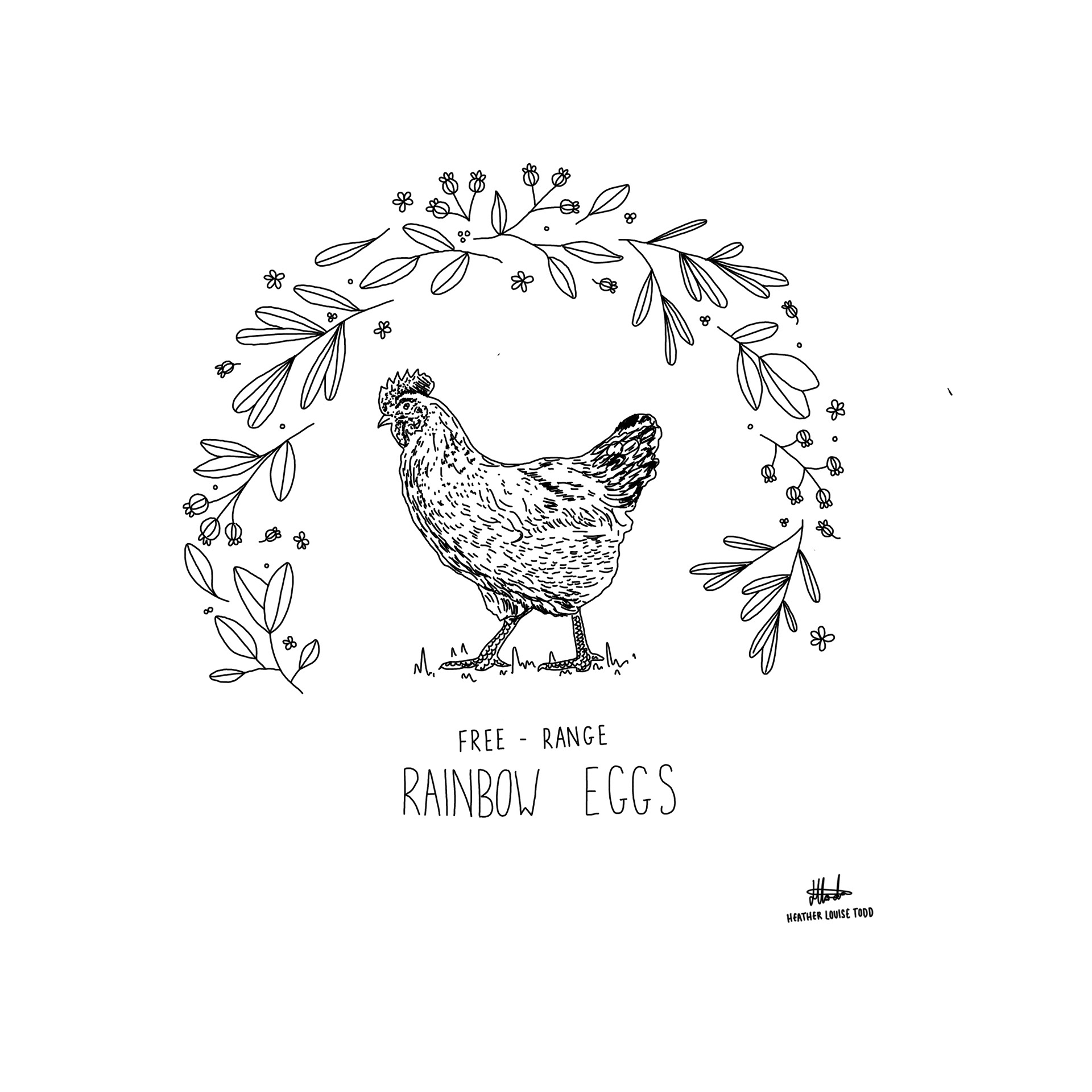 Organic Egg Logo