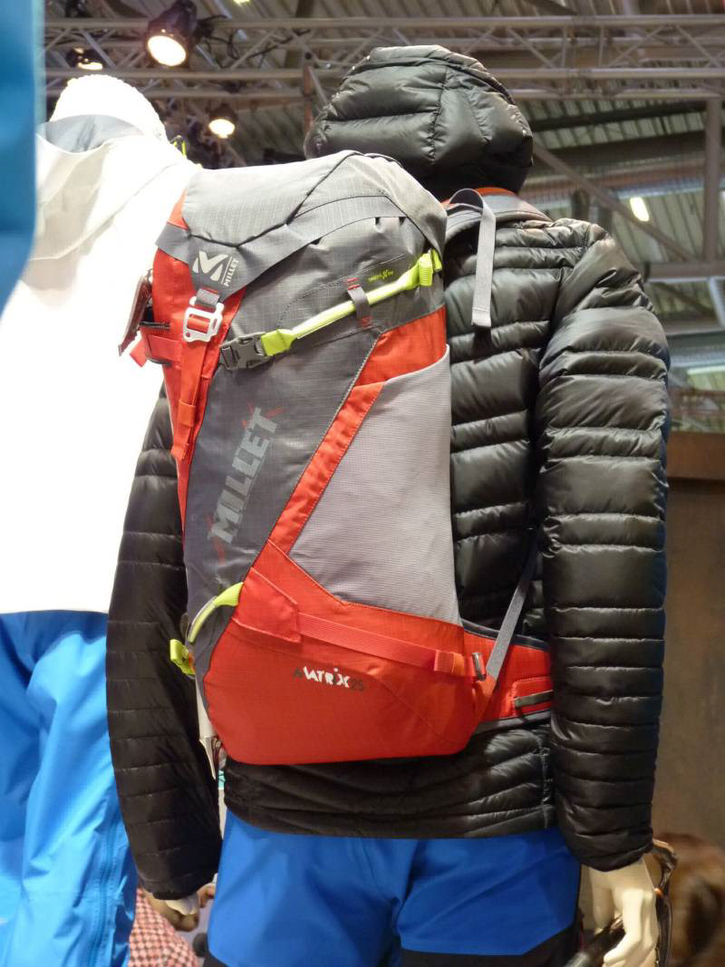 Conception du design produit backpack Millet par l'agence Think Think Design en Rhônes-Alpes