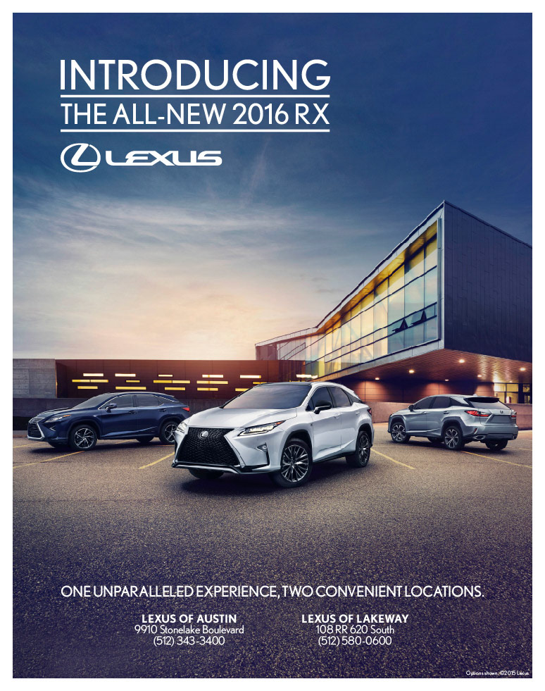 Sal Huang - Lexus: Print Ads