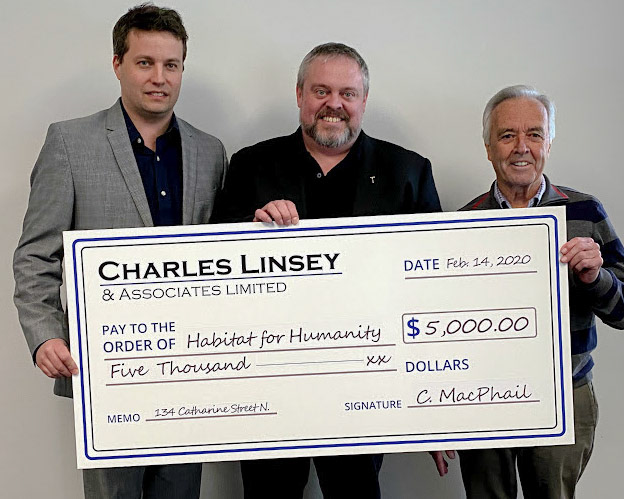 Novelty cheque designed and printed by No Guff.
