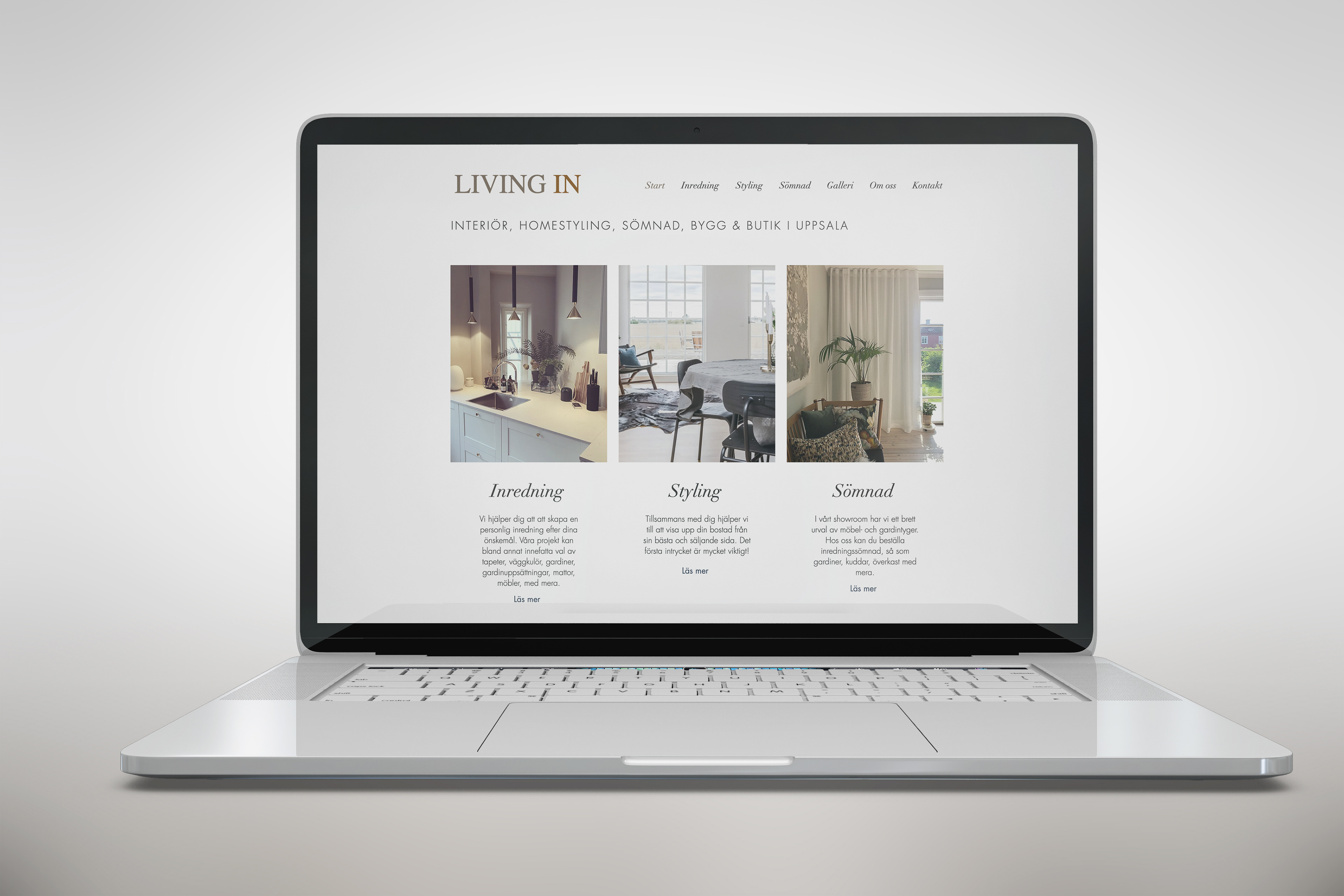 Webbdesign: Living In