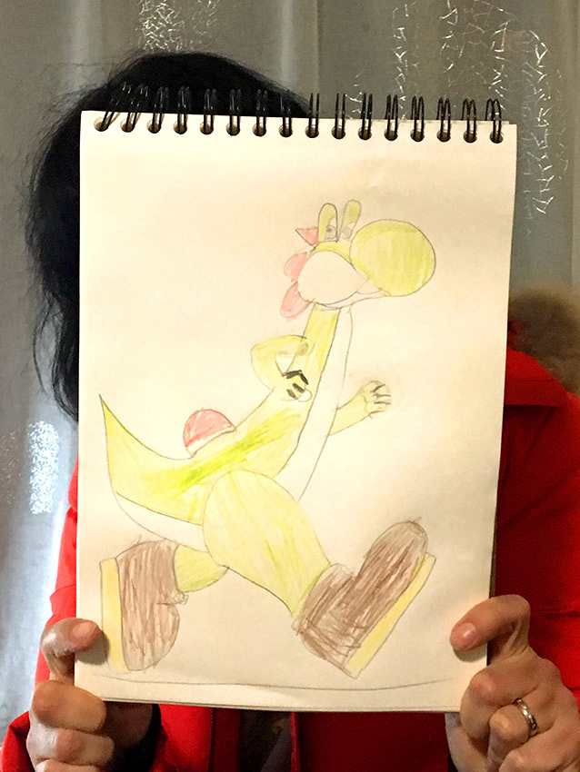Yoshi de l'univers de Mario