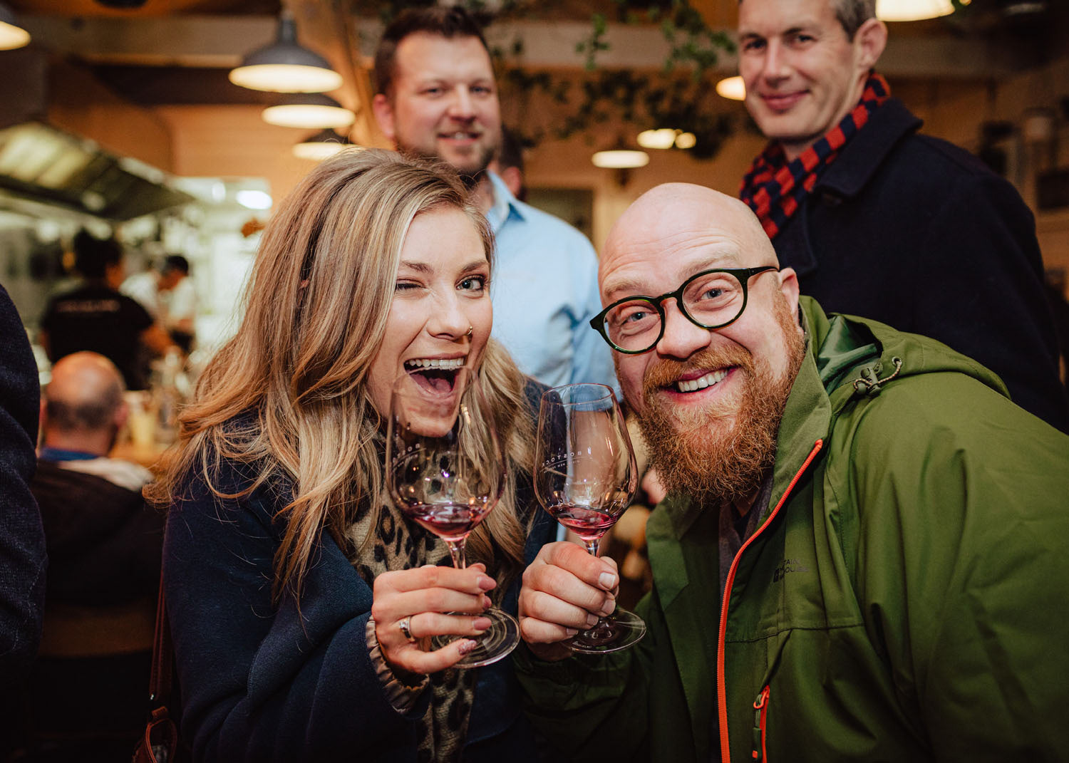 Guests enjoying Napier's Winter Wine Walk event hosted by Hawke's Bay Winegrowers Association