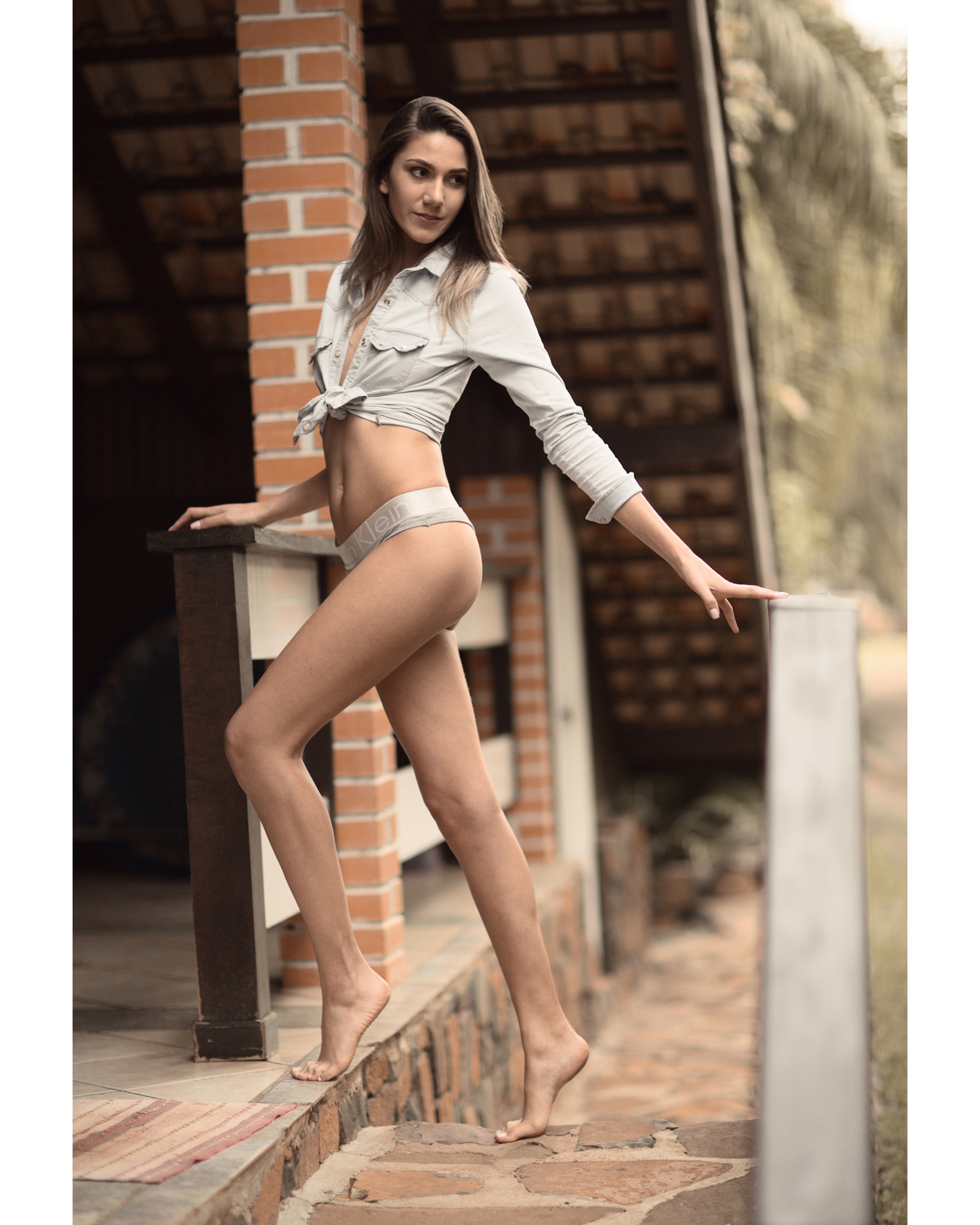 Ensaio fotográfico feminino externo em Ibicaré/SC