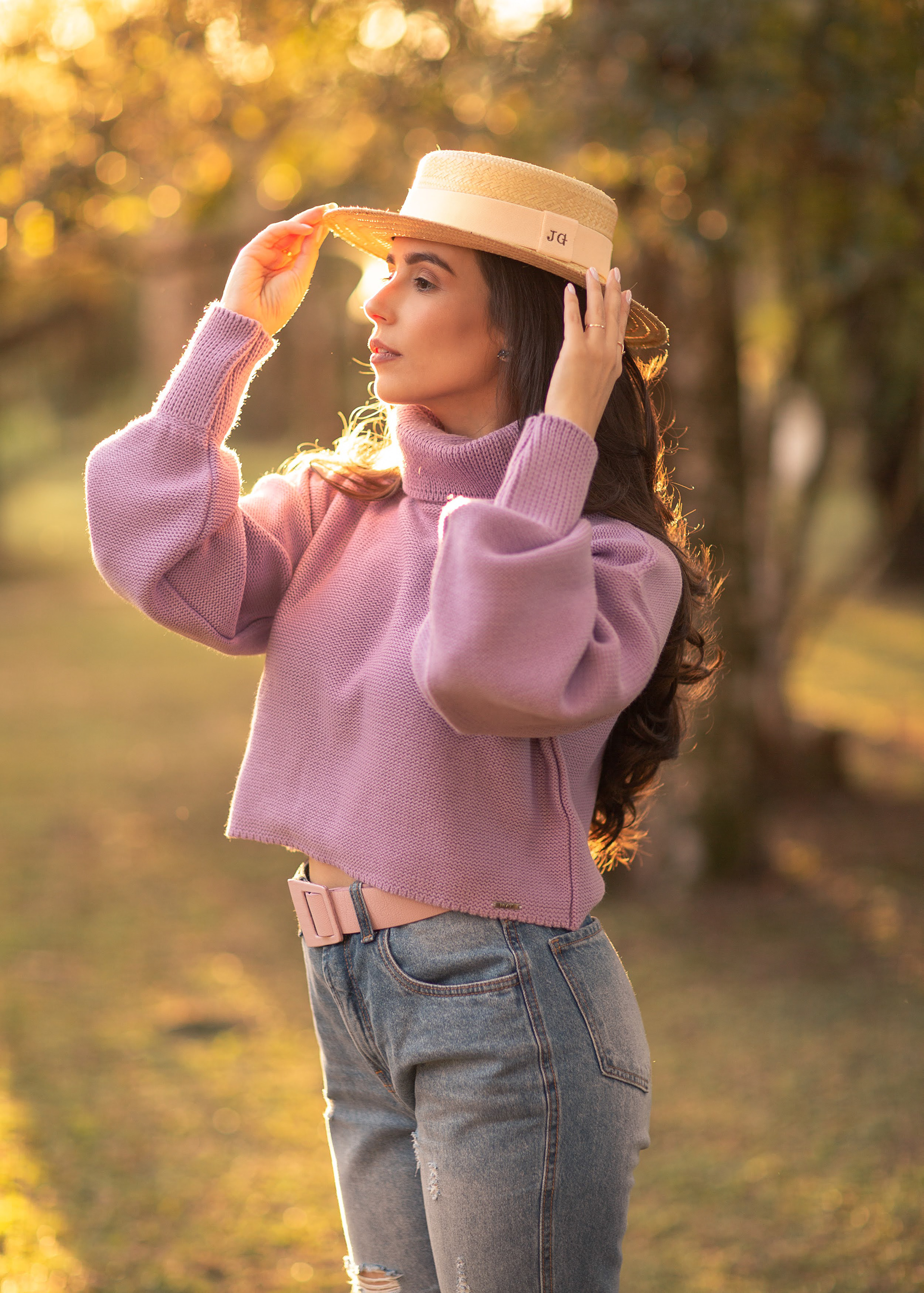 Ensaio fotográfico feminino externo em Fraiburgo/SC