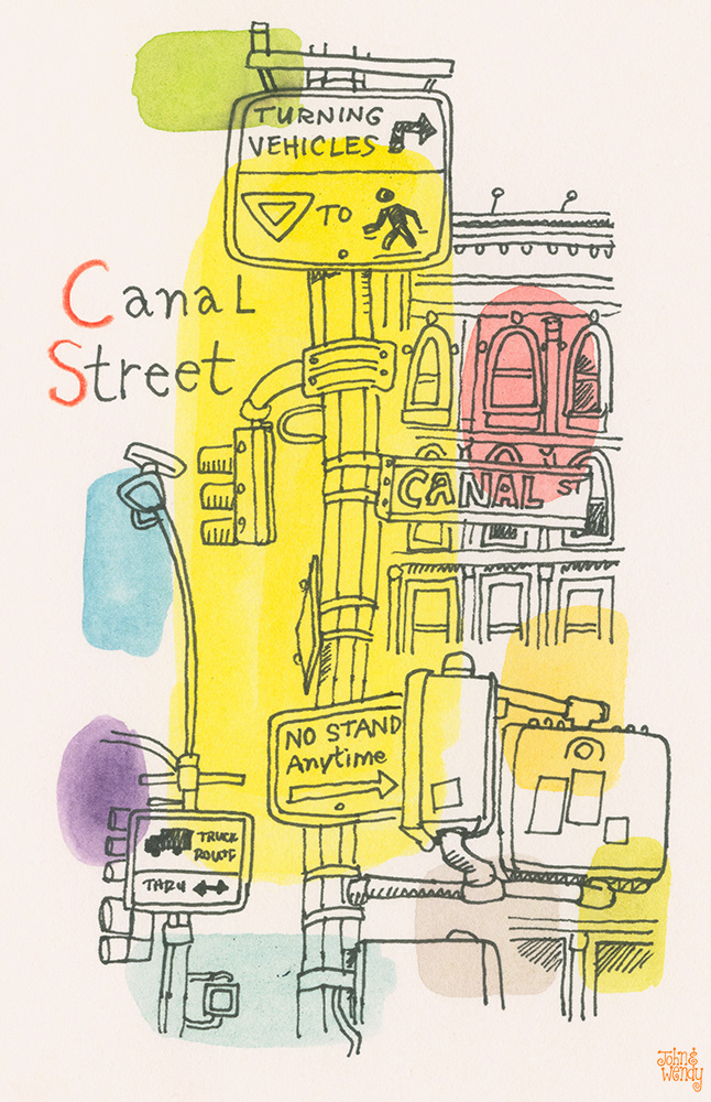 Confusing isn't it? Is it a canal or a street?