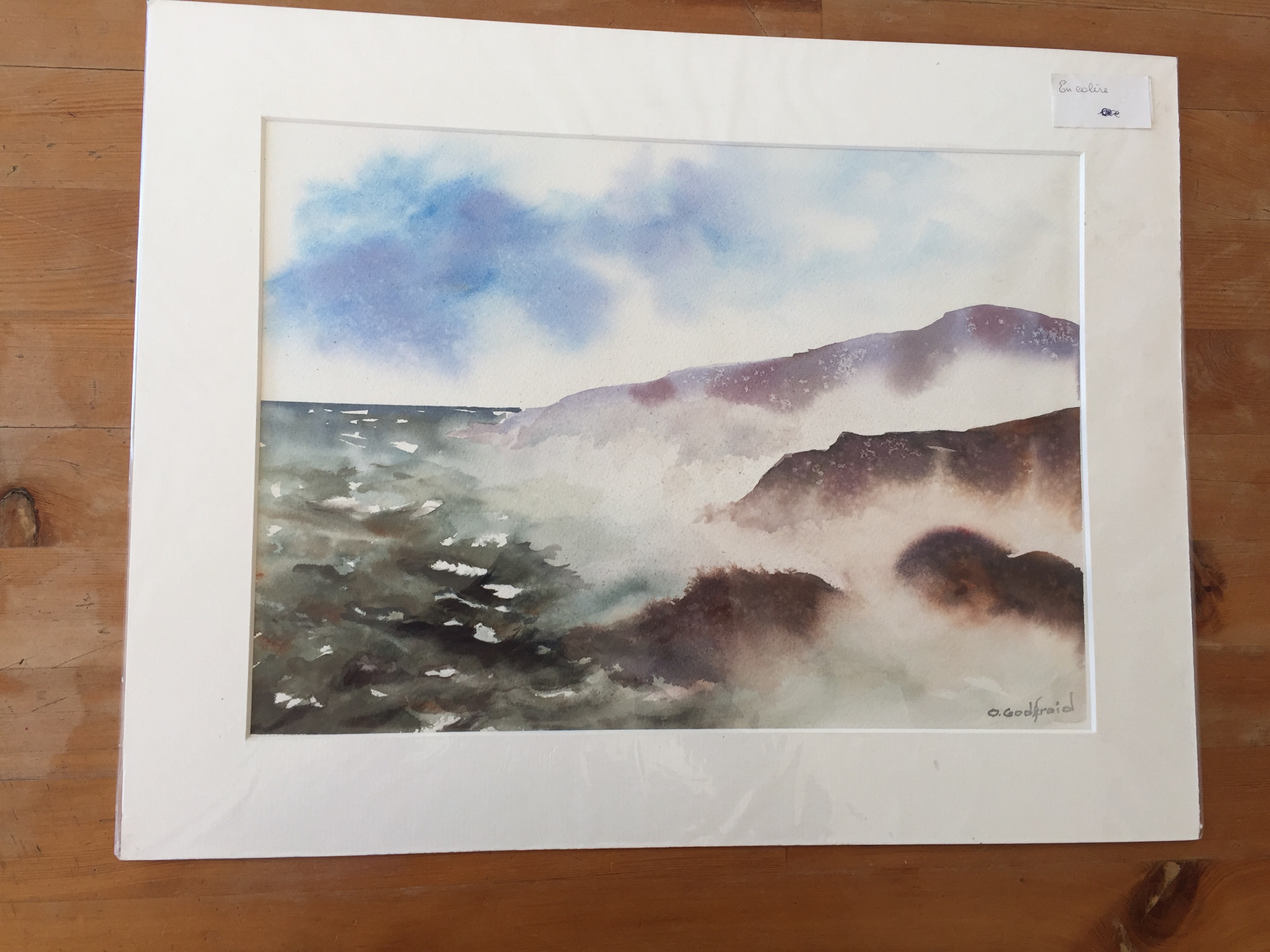 "En colère". prix 15 €