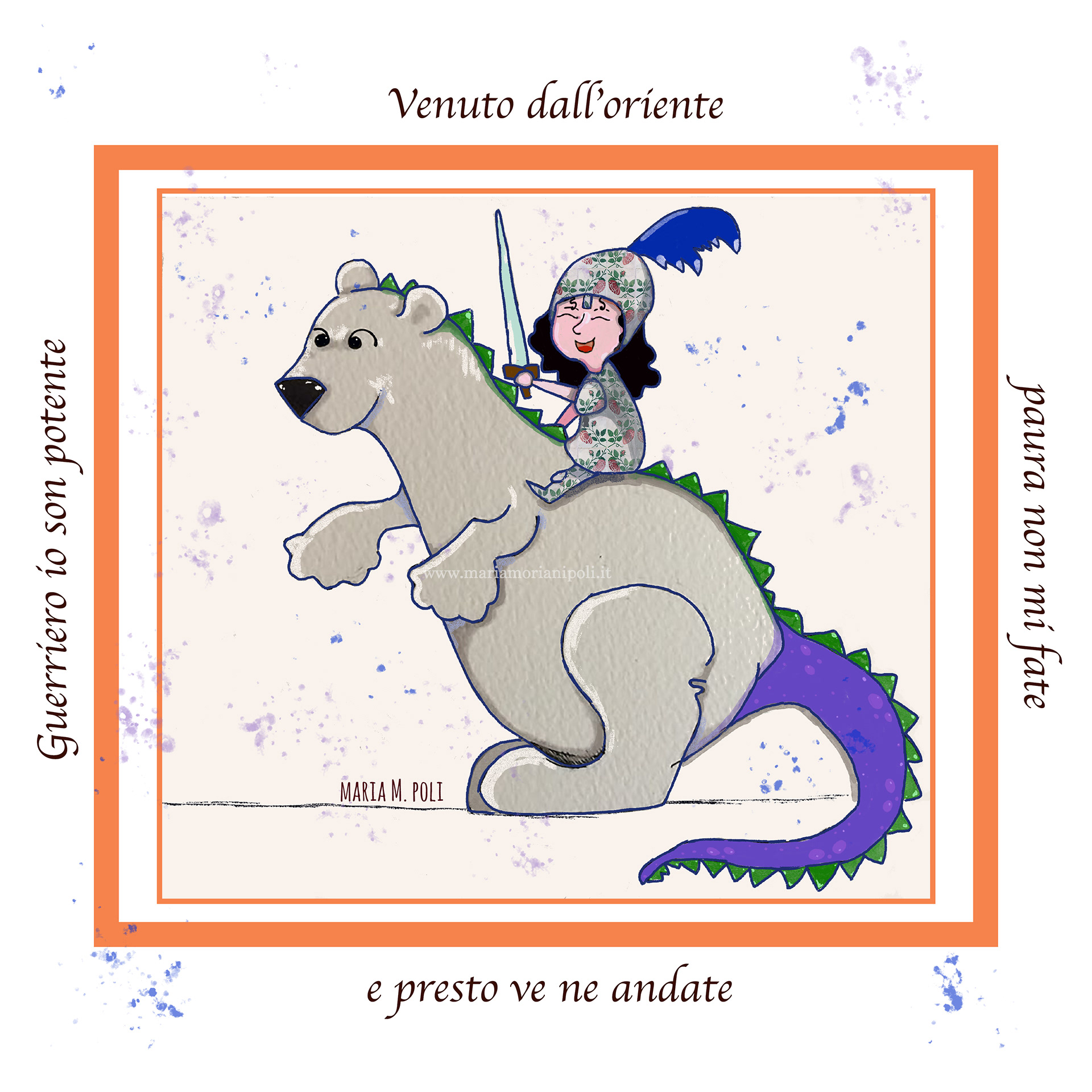 cavalieri - colorazione digitale