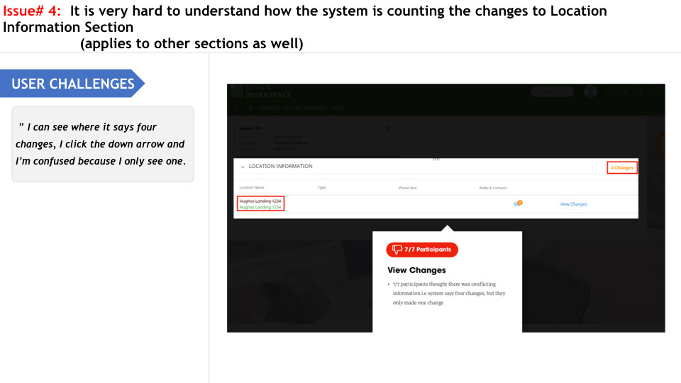 UX Finding on Legacy System