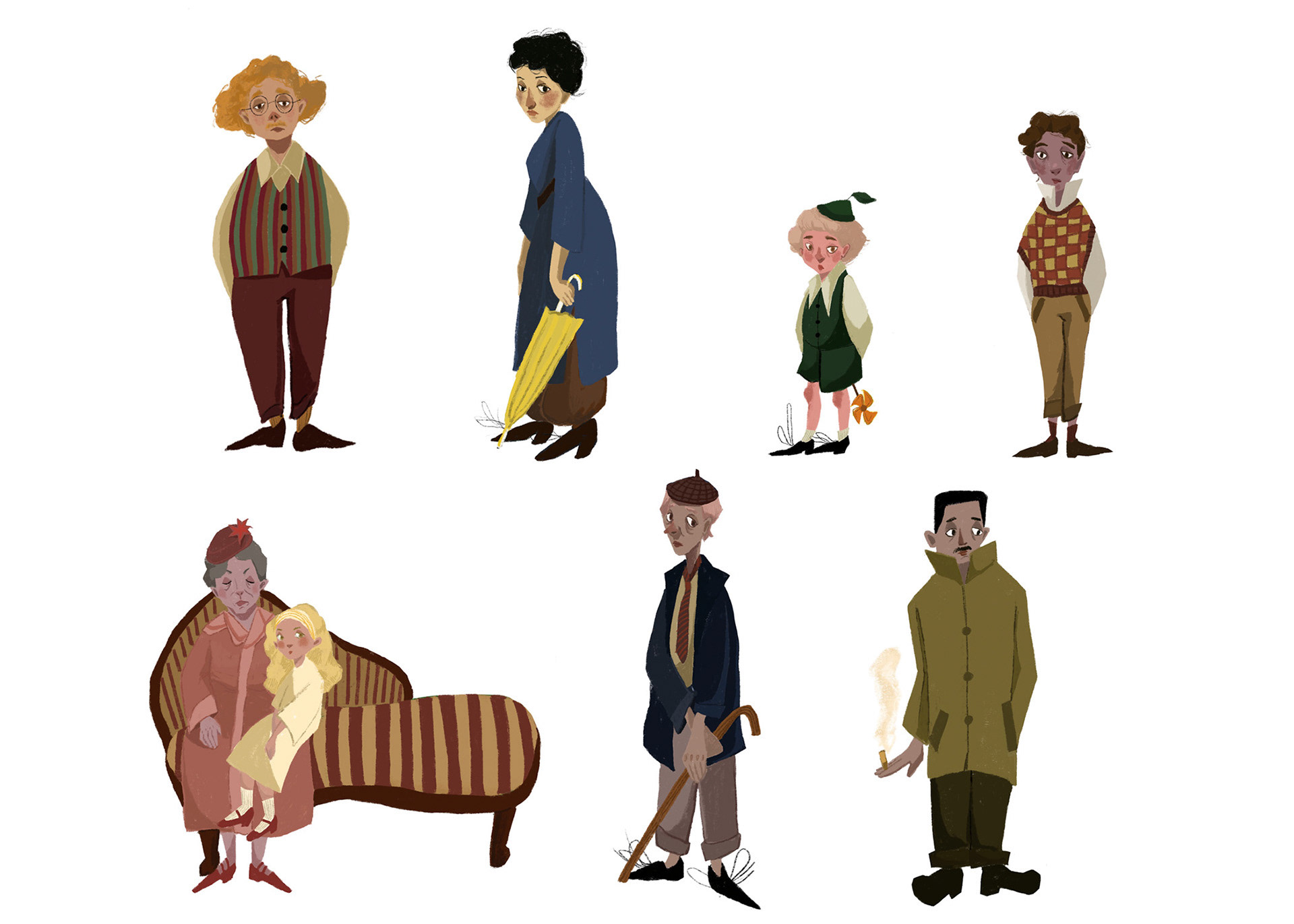 The Gloomy French Family