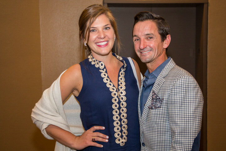 Paige and Robby Albarado.