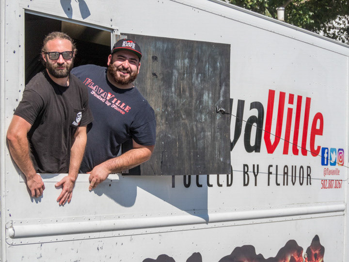 Justin Ruffra and Serge Katz of FlavaVille.