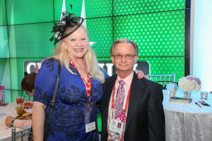 Dr. Diana Flanagan and Pat Day.