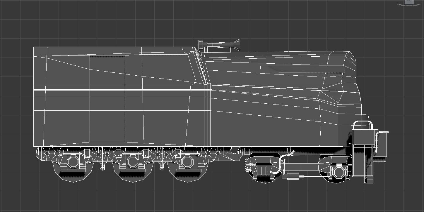 Plocar Arts - The Train [Digital 3D Model]